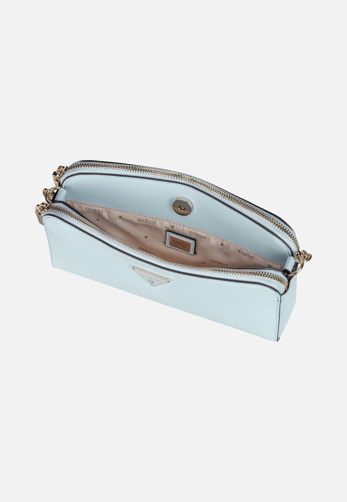 Guess Daryna Status 93120 Powder Blue Crossbody Bag