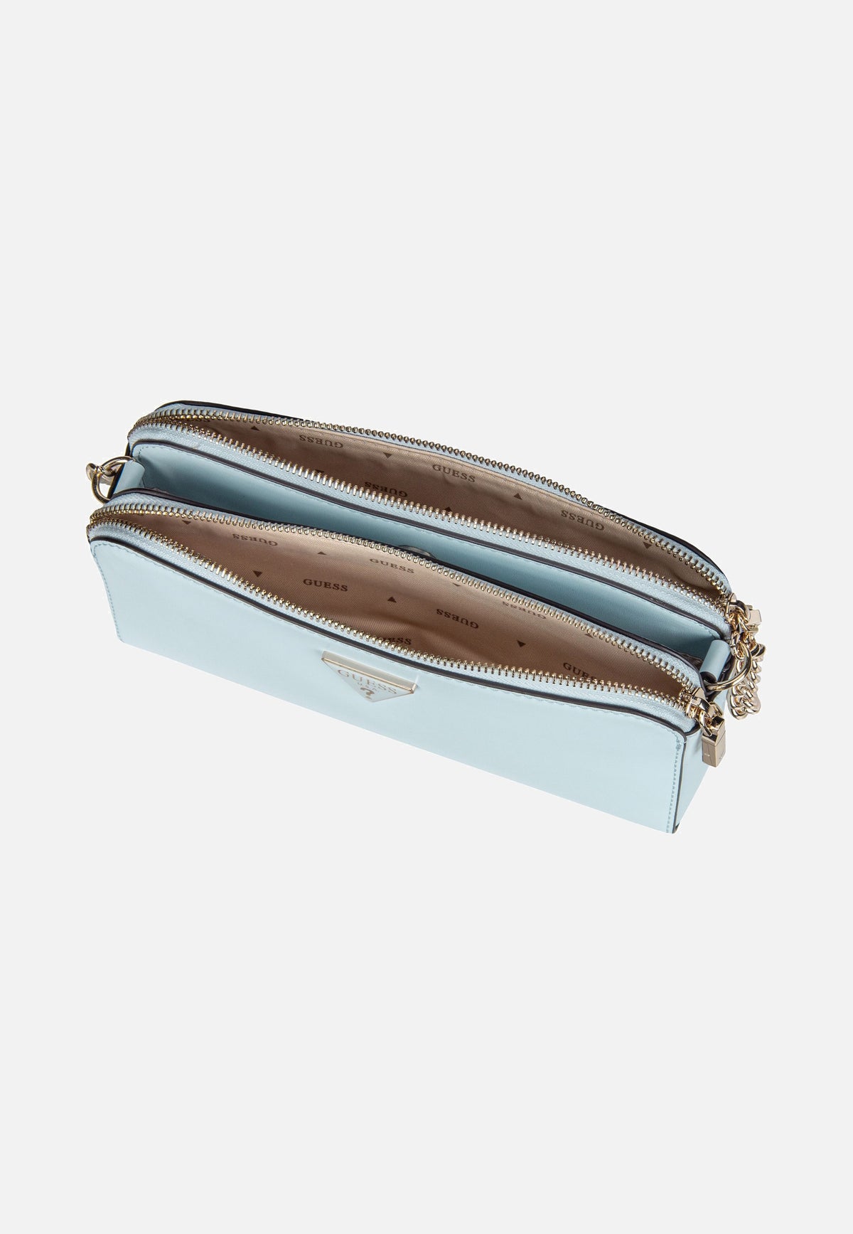 Guess Daryna Status 93120 Powder Blue Crossbody Bag