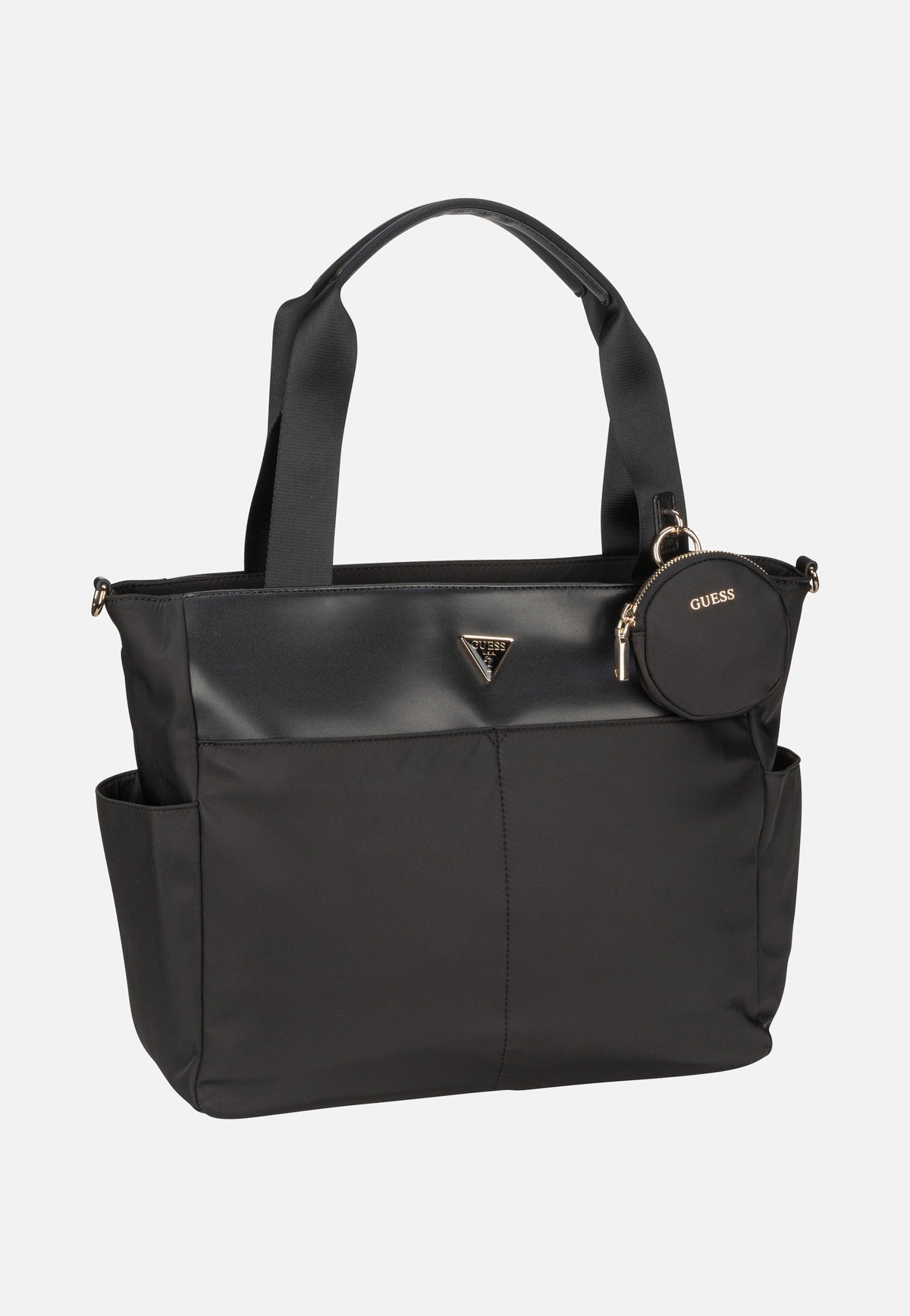Guess Eco Gemma Travel Tote Black Shopper