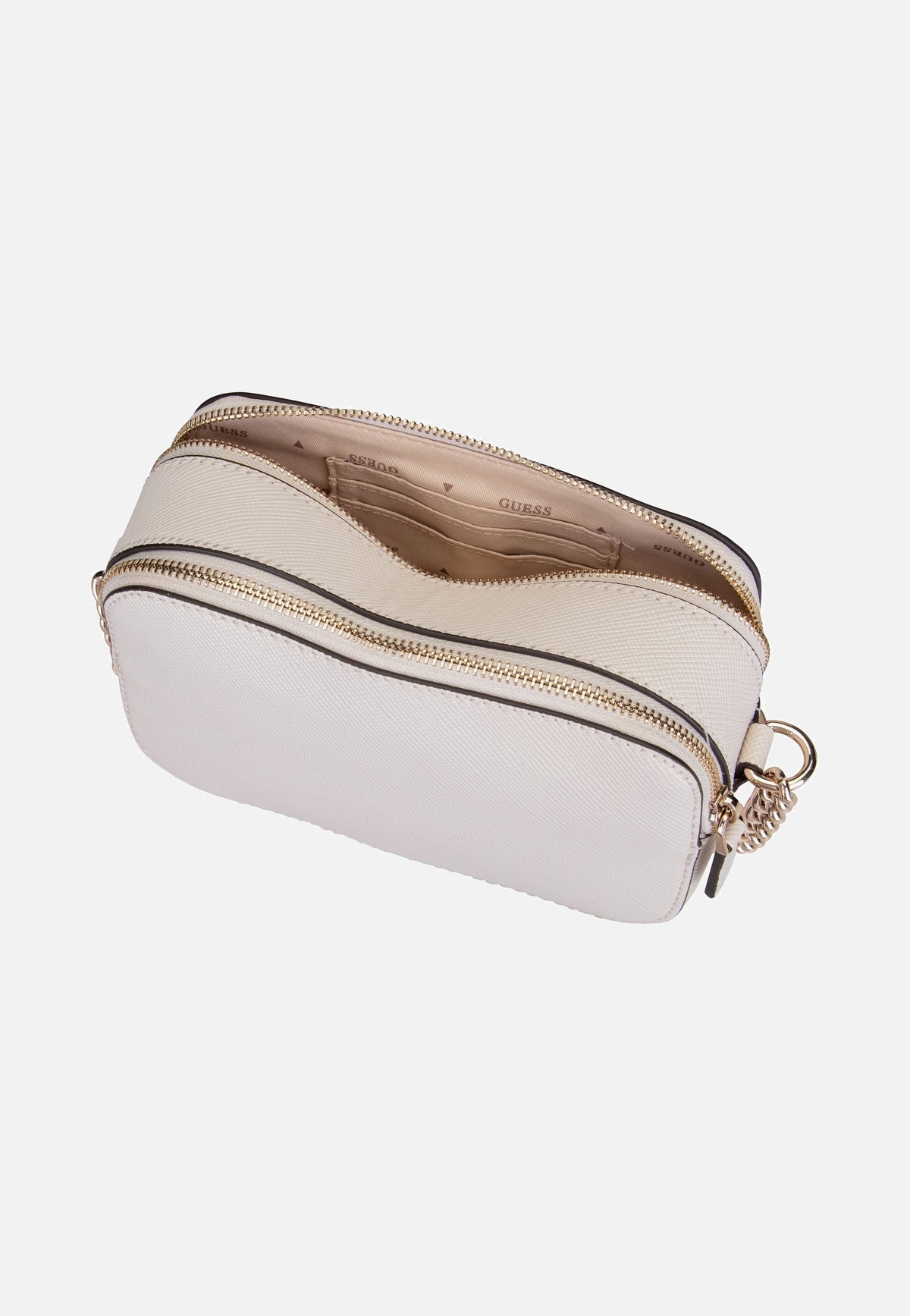Guess Noelle II CB Camera 72140 Bone Crossbody Bag
