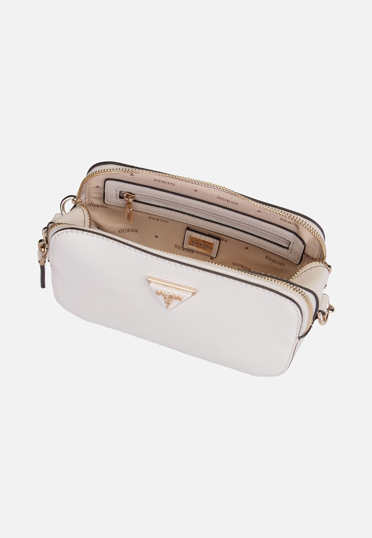 Guess Noelle II CB Camera 72140 Bone Crossbody Bag