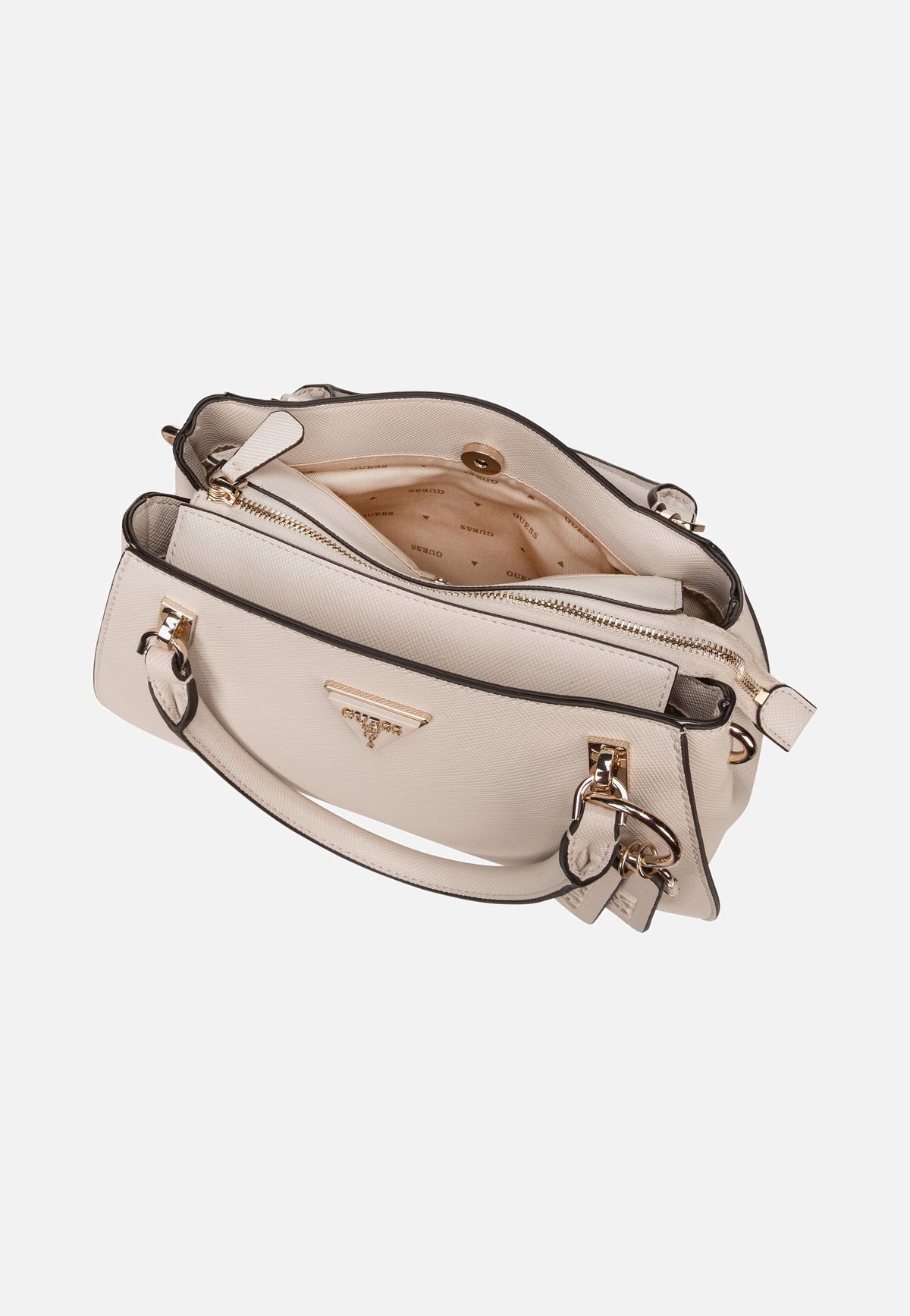 Guess Noelle II Luxury SAT 72070 Bone Bolsa con asa
