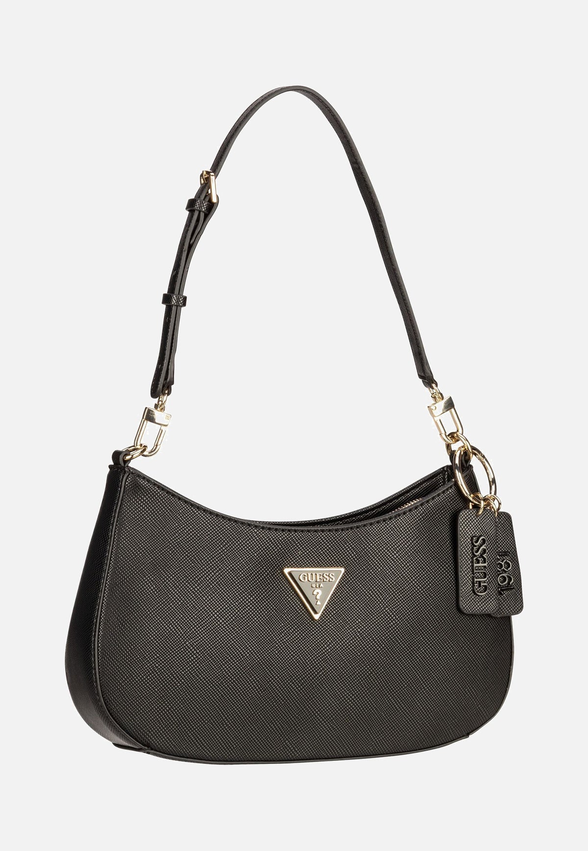 Guess Noelle II Top Zip SHB 72180 Black Shoulder Bag