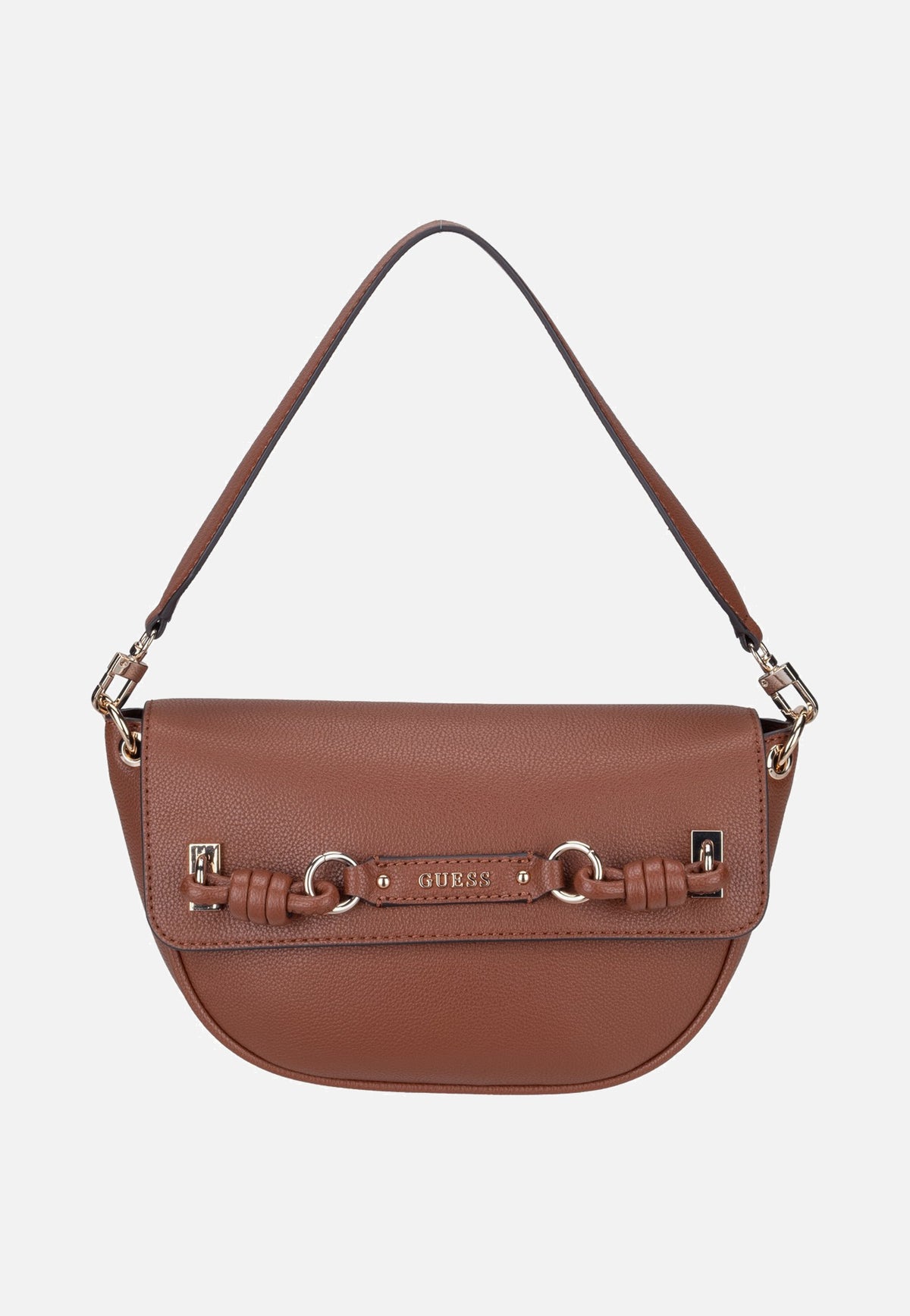 Guess Camelia Flap 42190 Cognac Sac à bandoulière