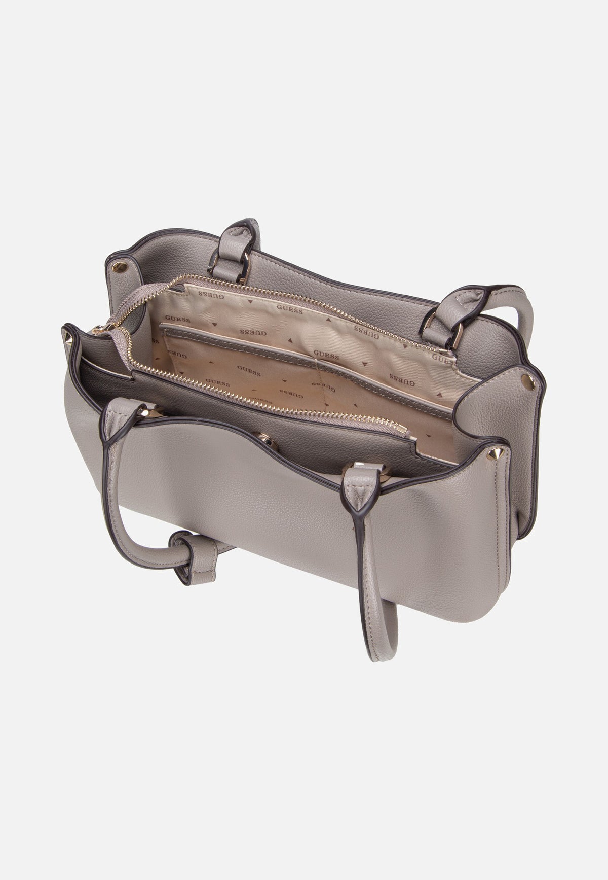Guess Meridian II Shoulder SAT 74090 Dark Taupe Sac à bandoulière