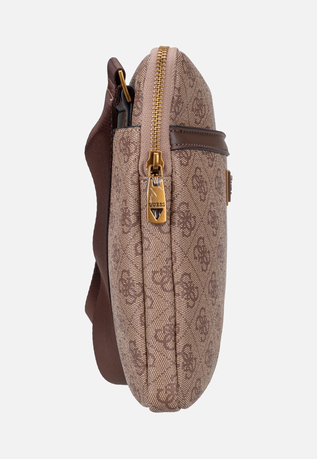 Guess Milano Crossbody Flat Beige/Brown Borsa a tracolla