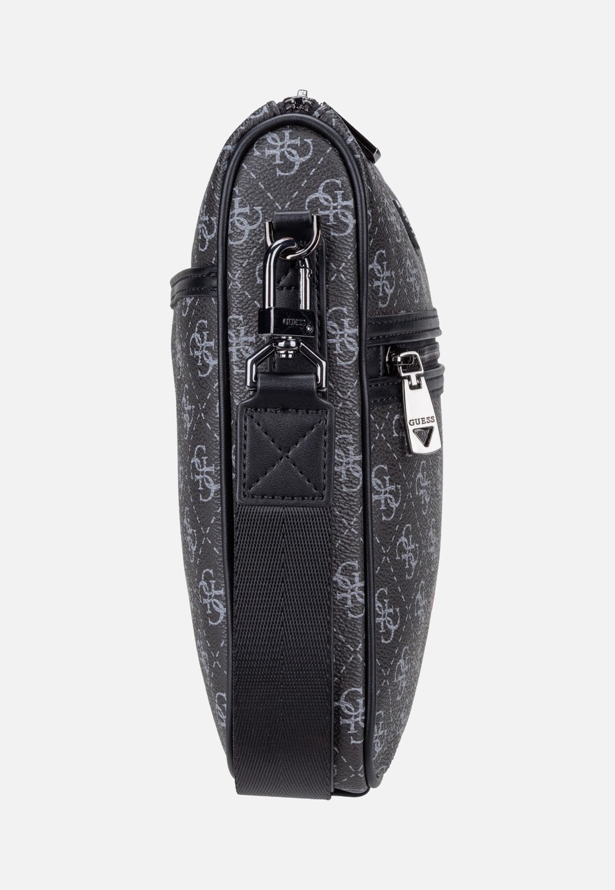 Guess Milano Vertical Crossbody 2 Dark Black Borsa a tracolla