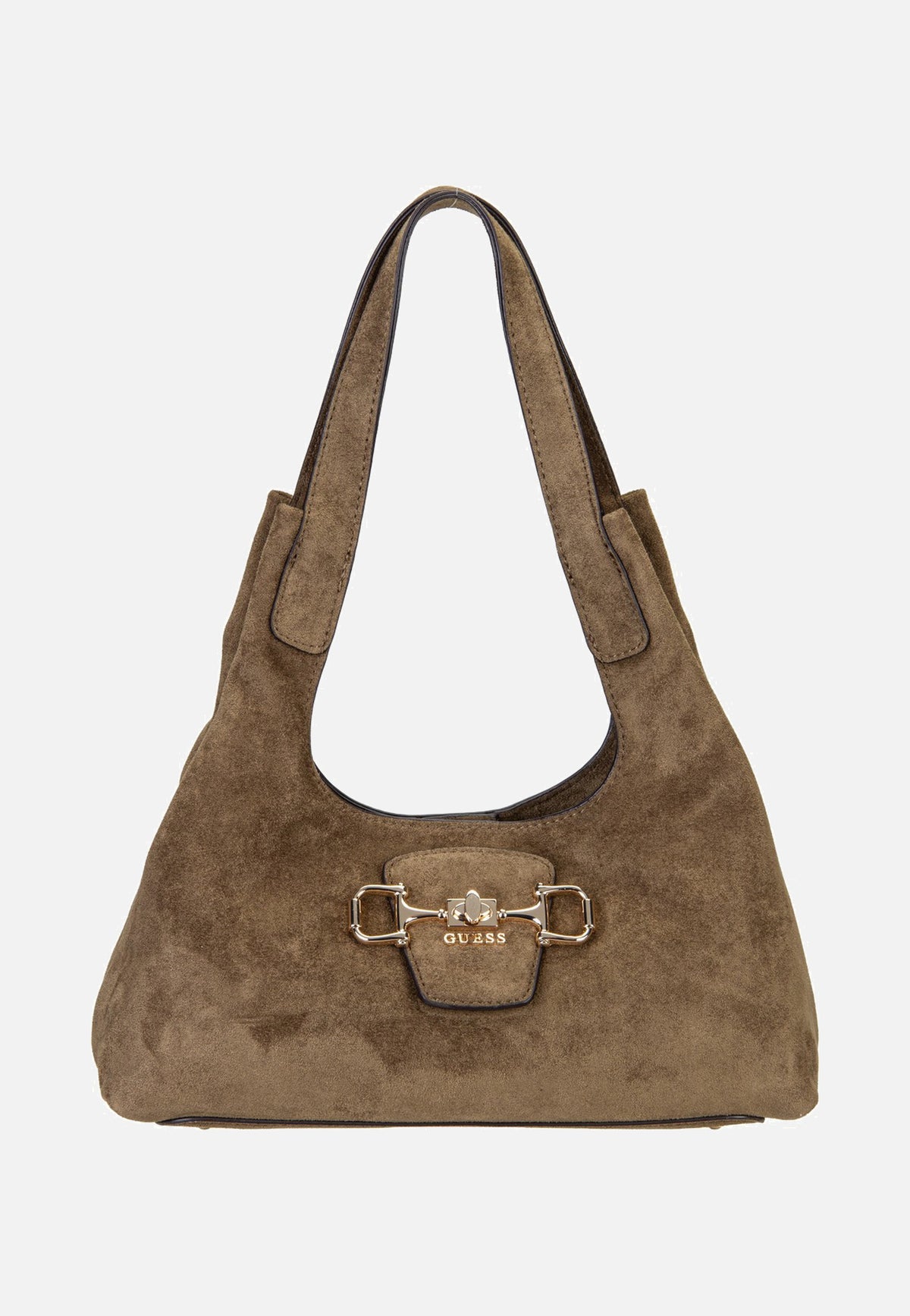 Guess Sunset Small Suede 14010 Olive Schoudertas