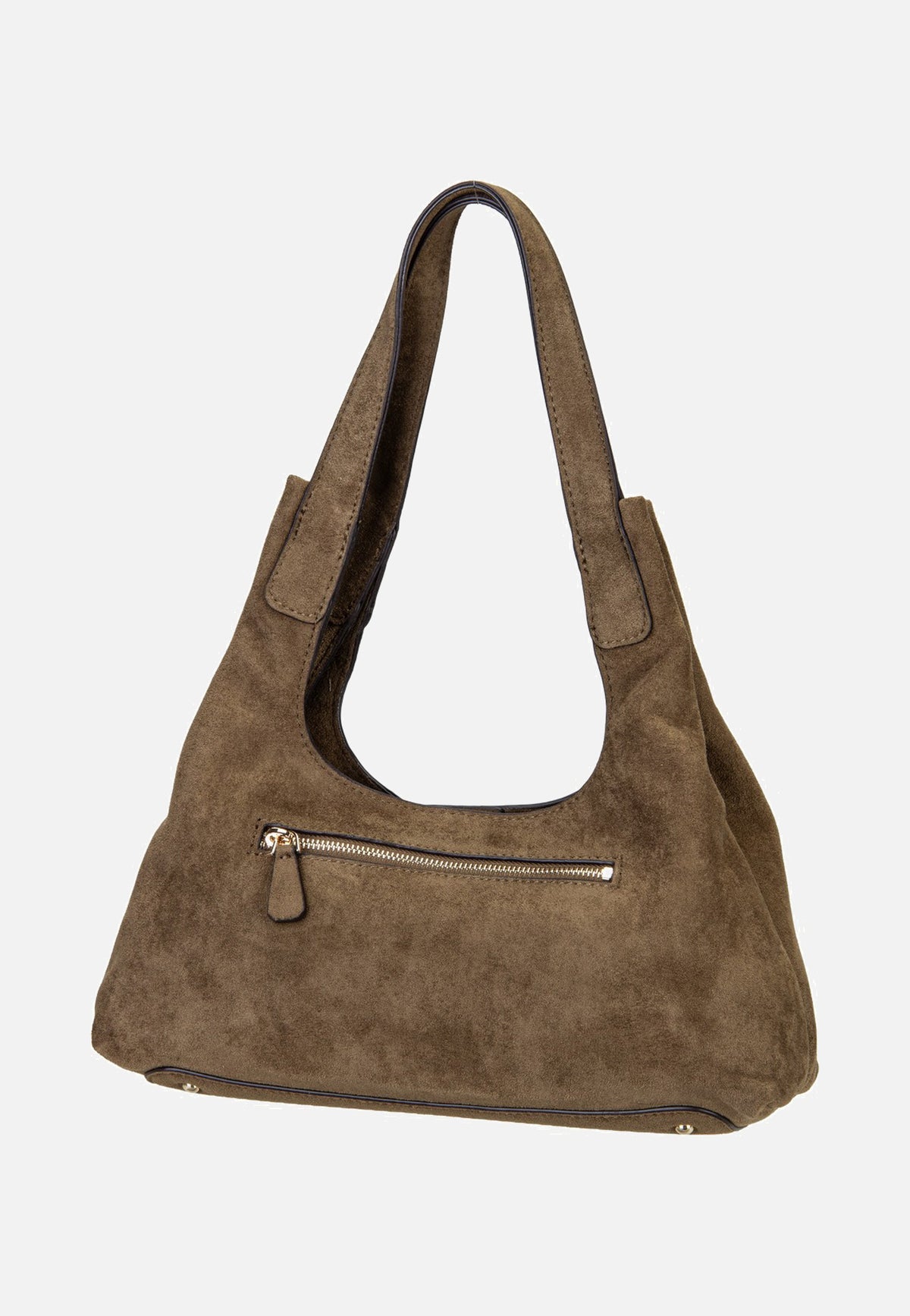 Guess Sunset Small Suede 14010 Olive Schoudertas
