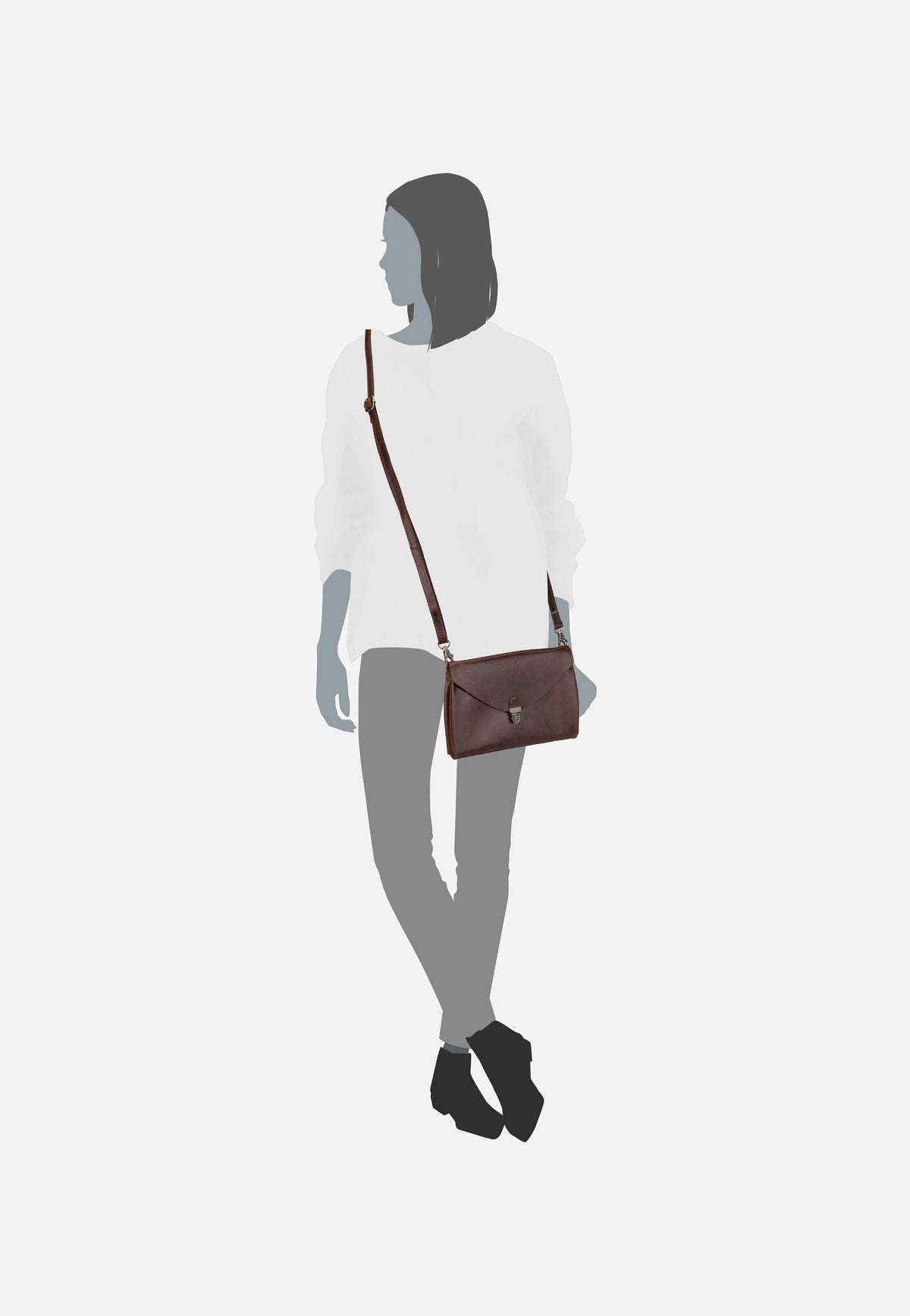Harold's Fold FO2 Braun Crossbody Bag