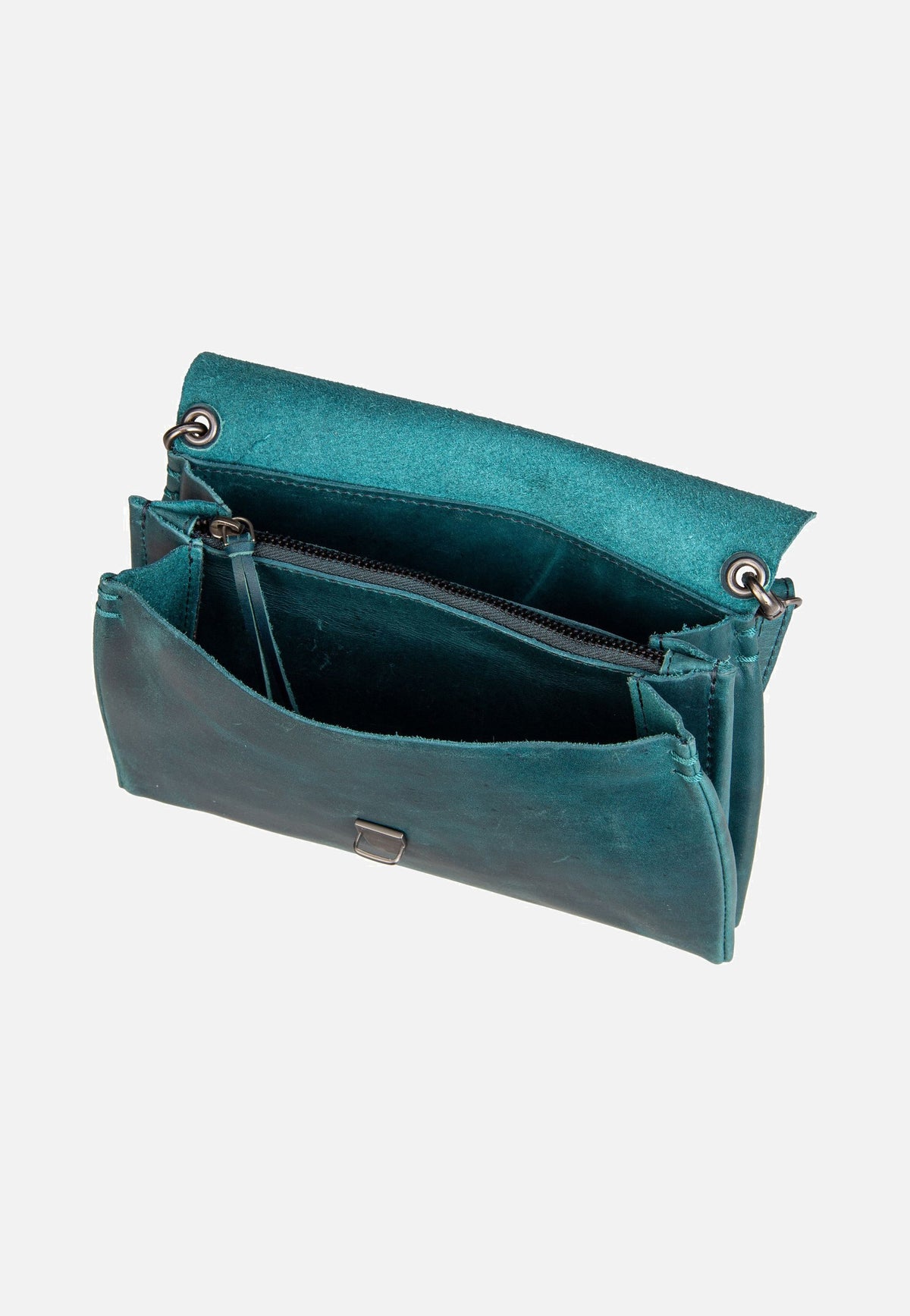 Harold's Fold FO2 Petrol Crossbody Bag