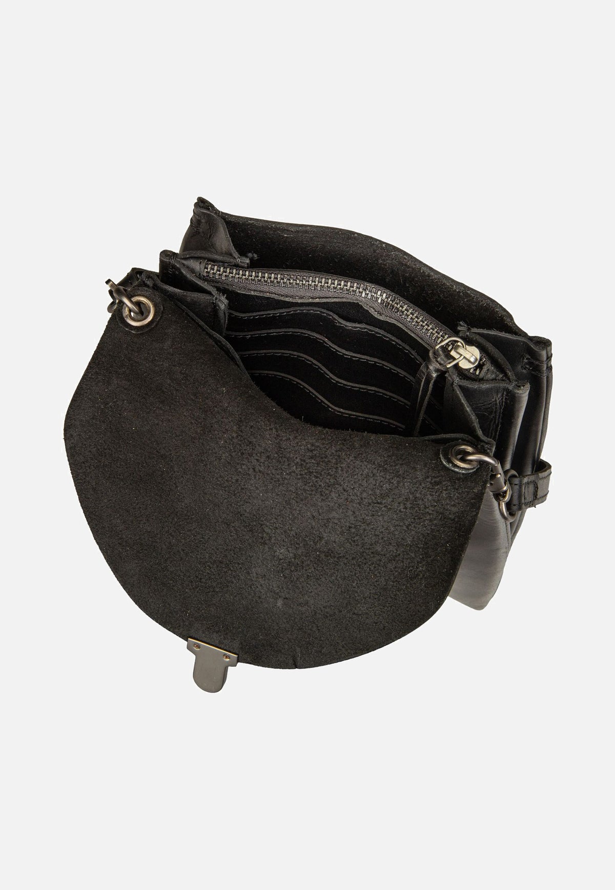 Harold's Fold FO6 Schwarz Crossbody Bag