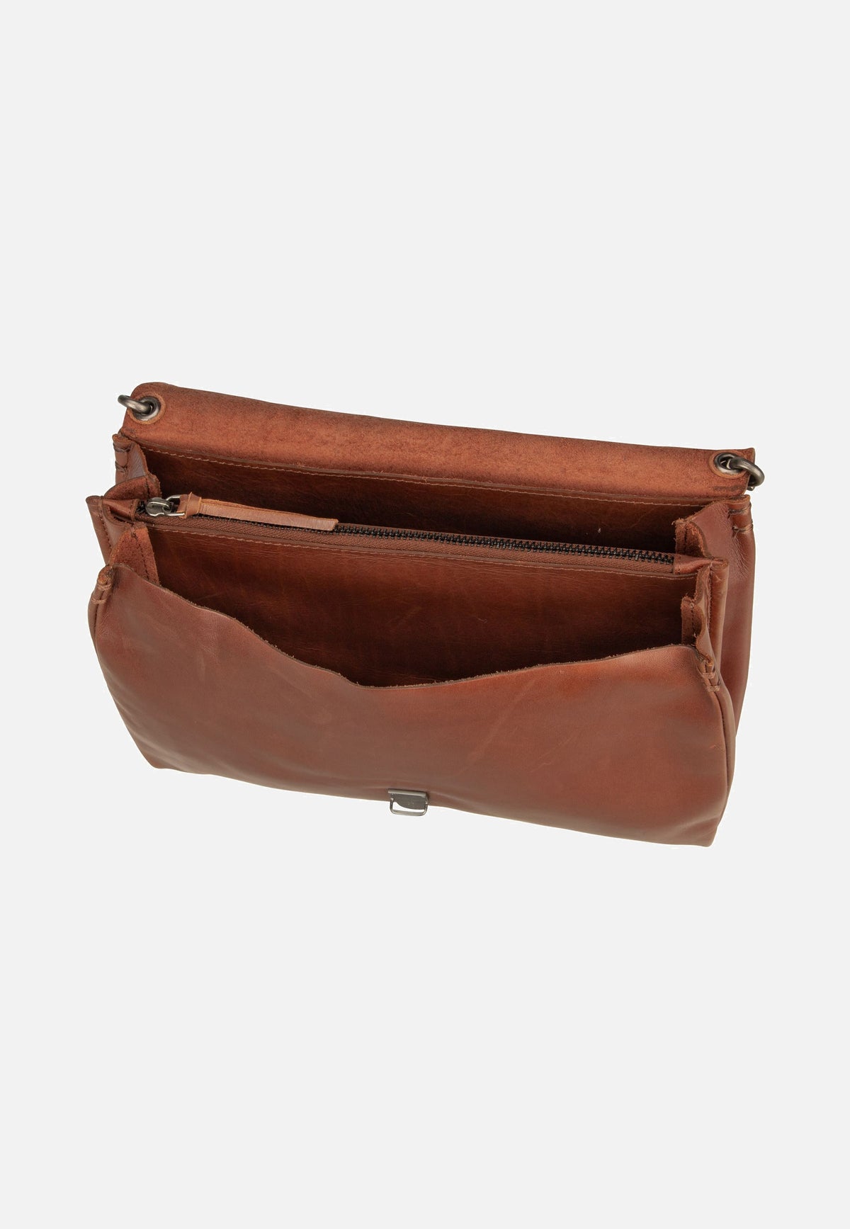 Harold's Fold Handbag Clutch L FO3 Cognac Crossbody Bag