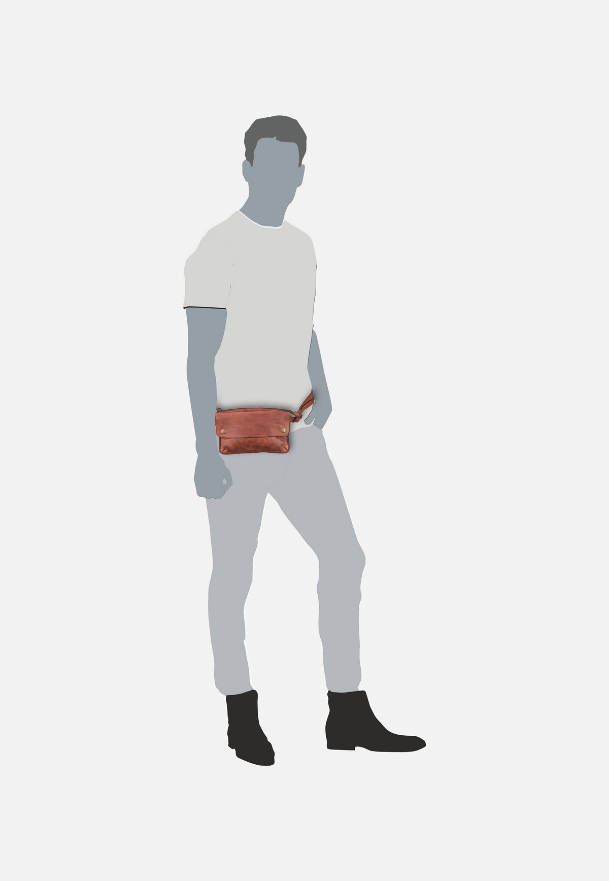 Harold's Submarine 2859 S Cognac Fanny Pack