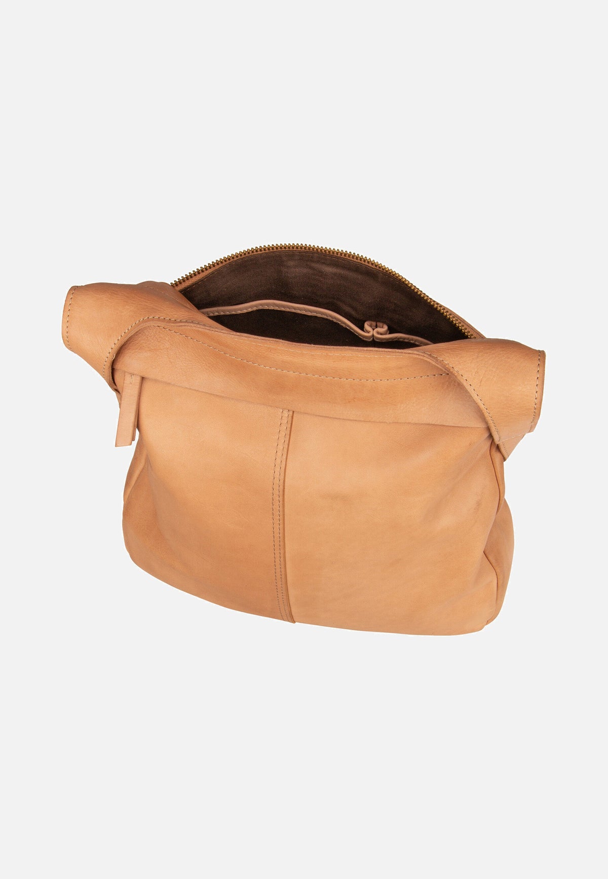 Harold's Submarine zip Caramel Pouch Bag