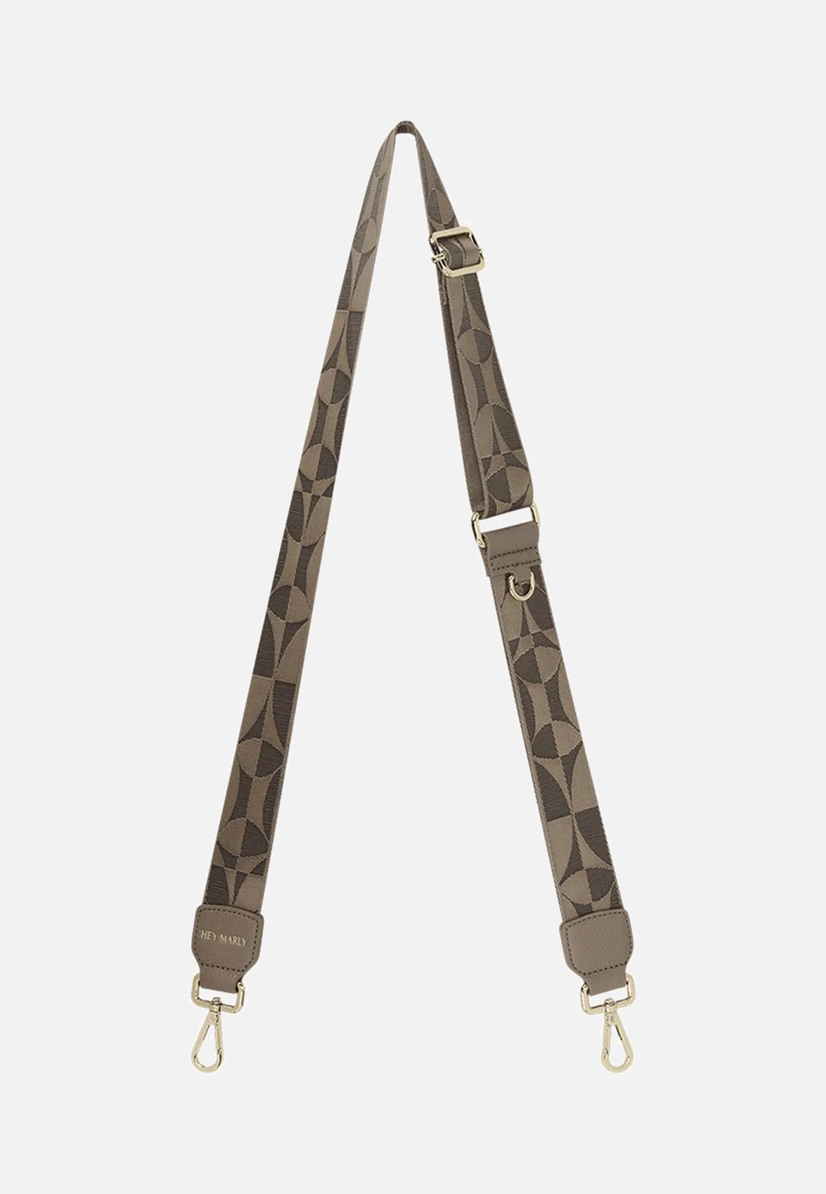 Hey Marly Iconic Strap Mocha-Coffee Bag Strap