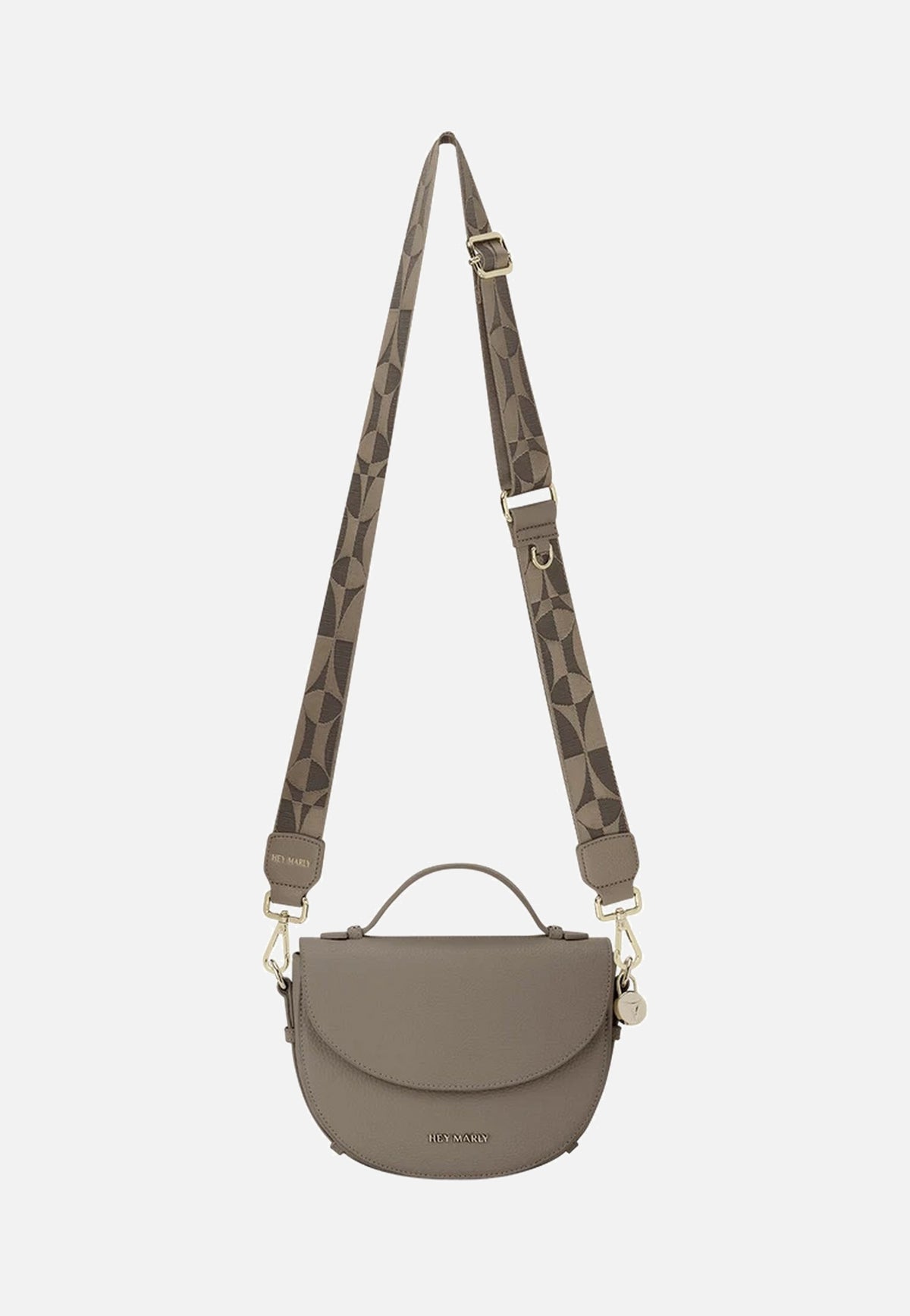 Hey Marly Iconic Strap Mocha-Coffee Bag Strap