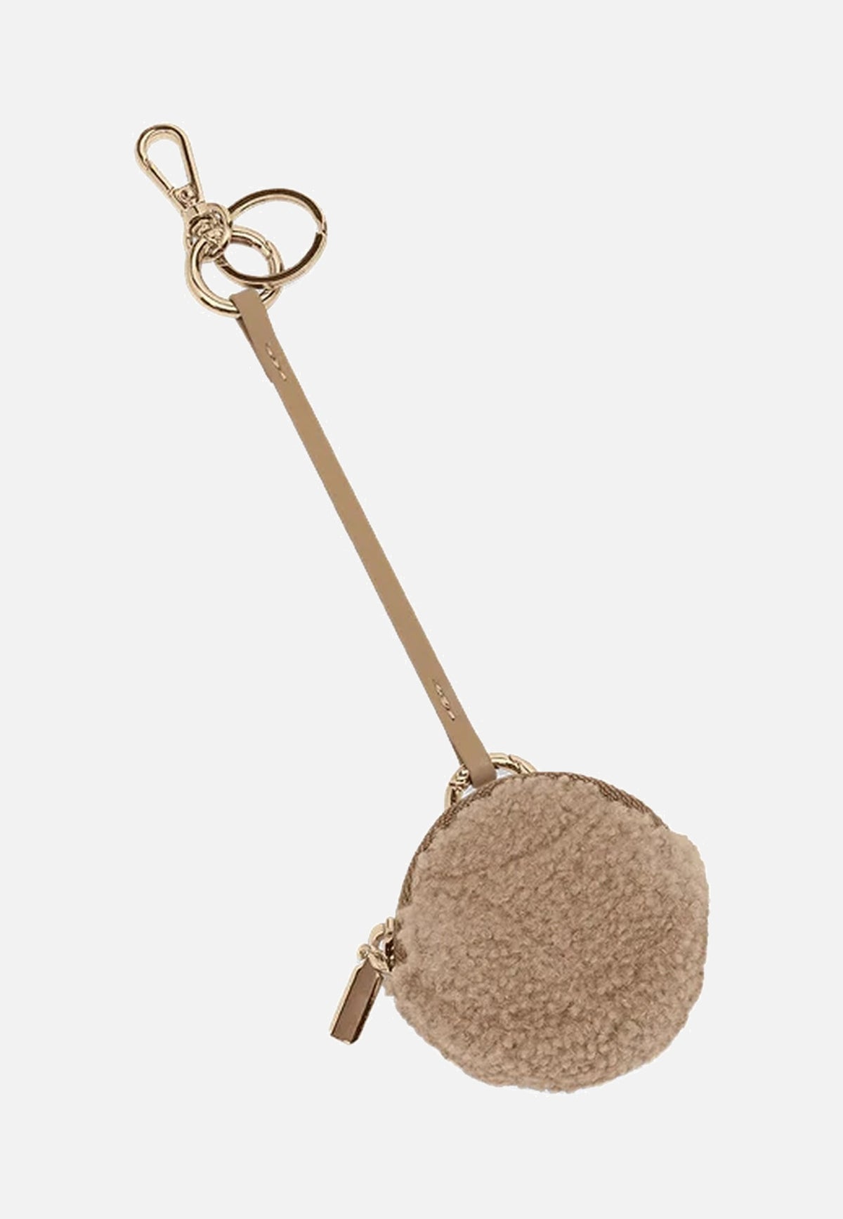 Hey Marly Teddy Pouch Charm Mocha Bag Charm