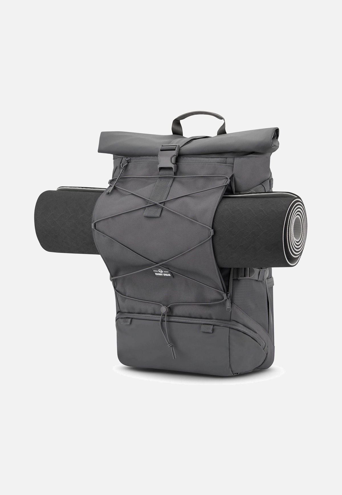 Johnny Urban Allen Large Travel Dunkelgrau Rolltop Rugzak