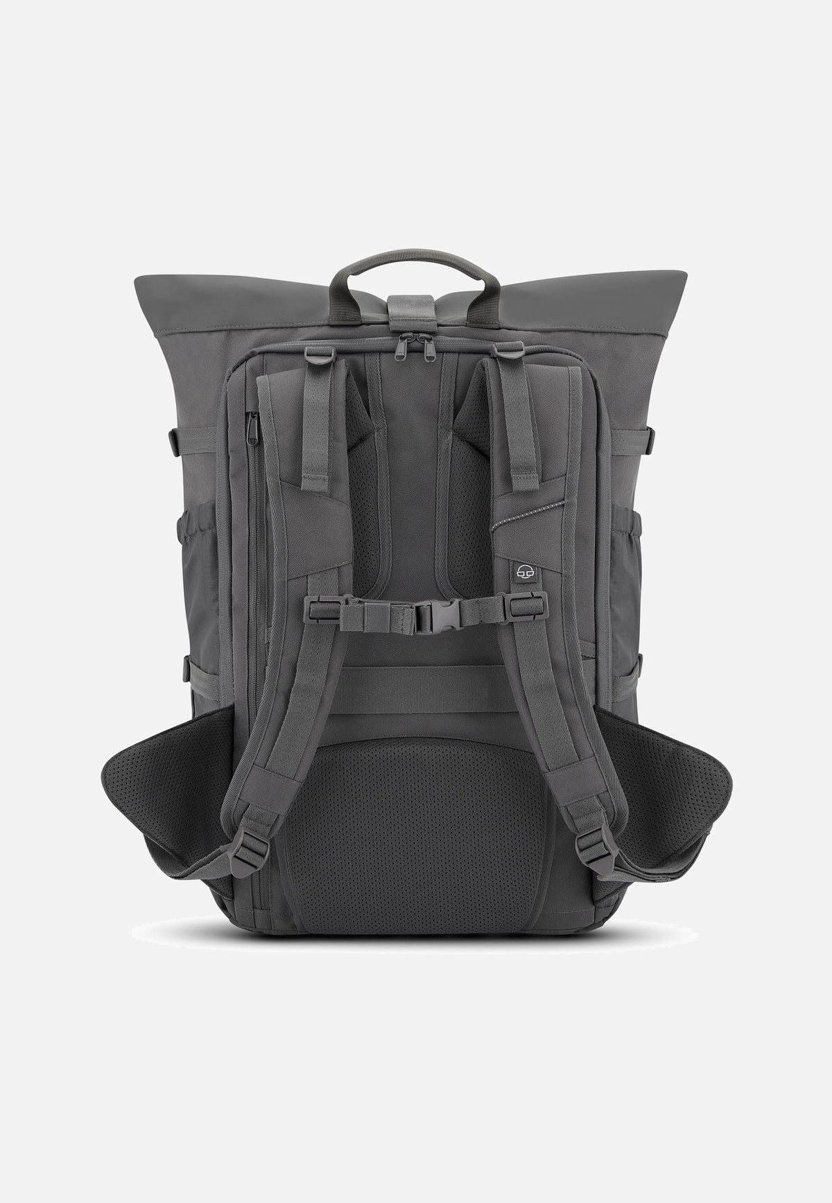 Johnny Urban Allen Large Travel Dunkelgrau Sac à dos à enroulement