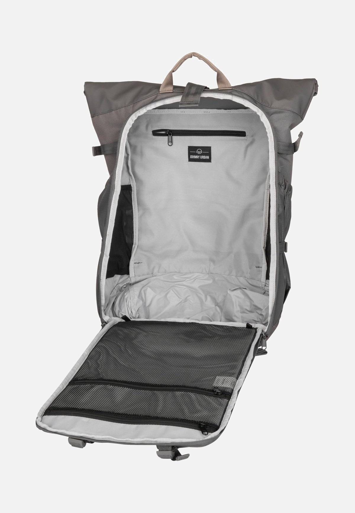 Johnny Urban Allen Large Travel Dunkelgrau Rolltop Rugzak