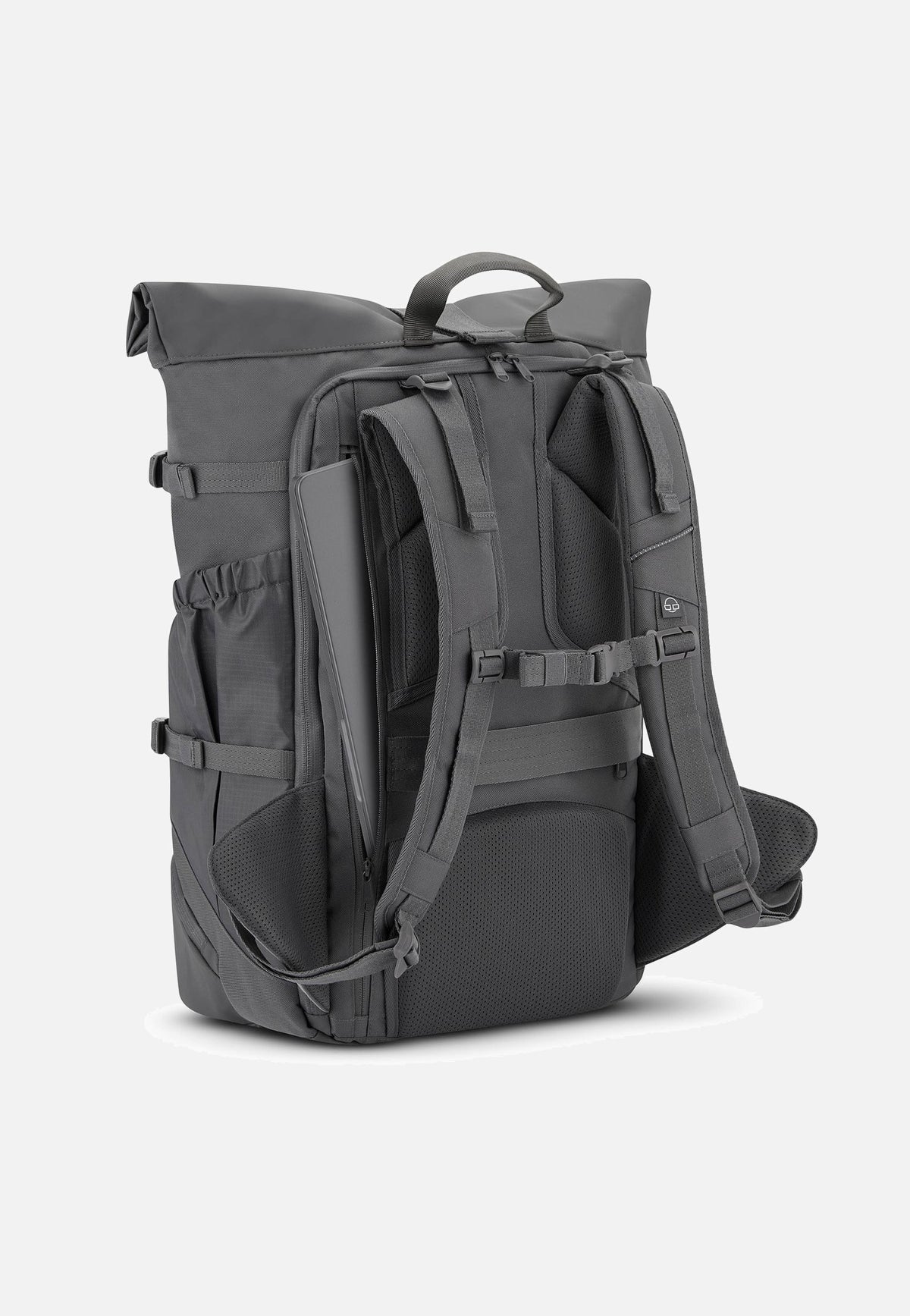 Johnny Urban Allen Large Travel Dunkelgrau Rolltop Rugzak