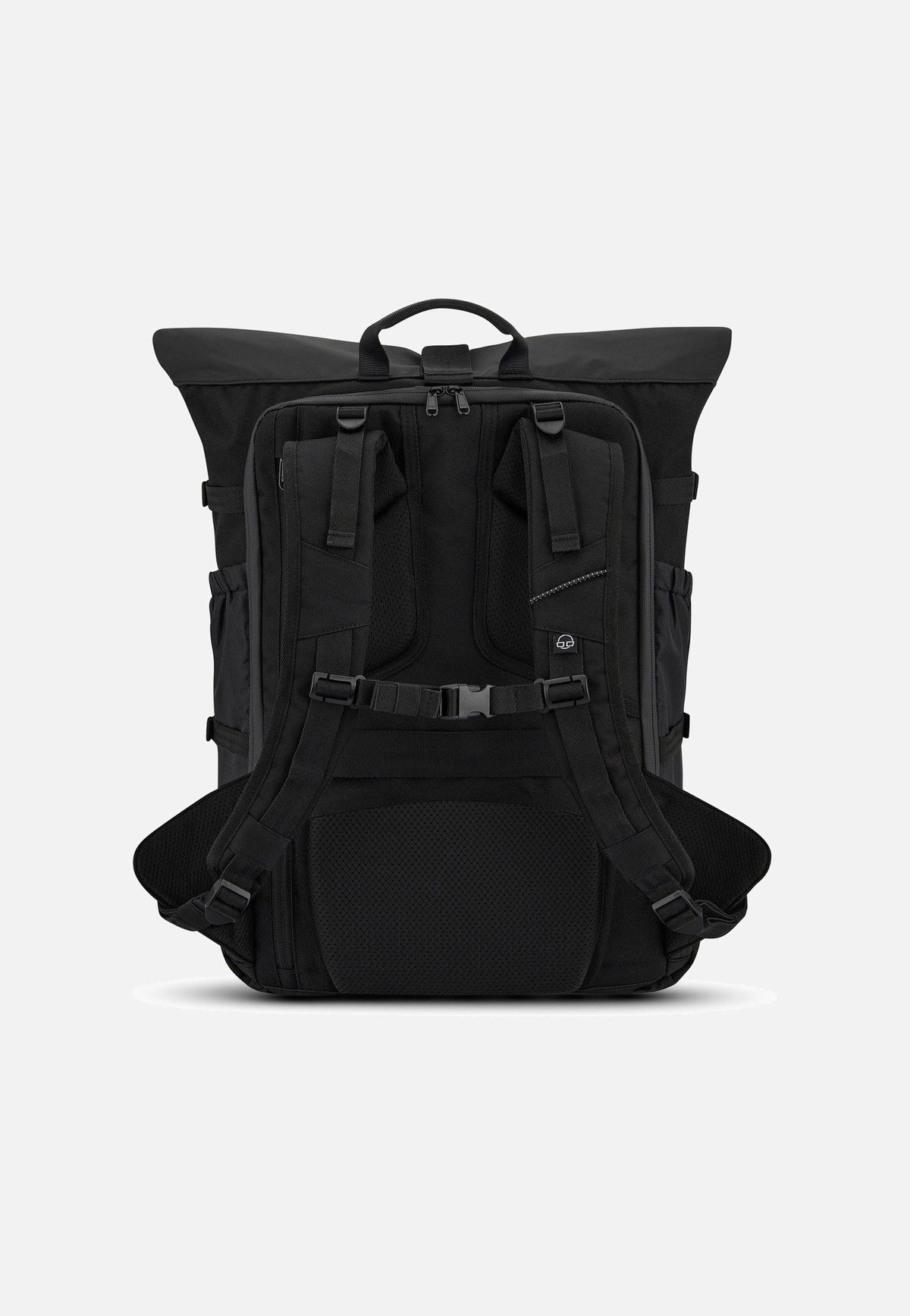 Johnny Urban Allen Large Travel Schwarz Rolltop Backpack