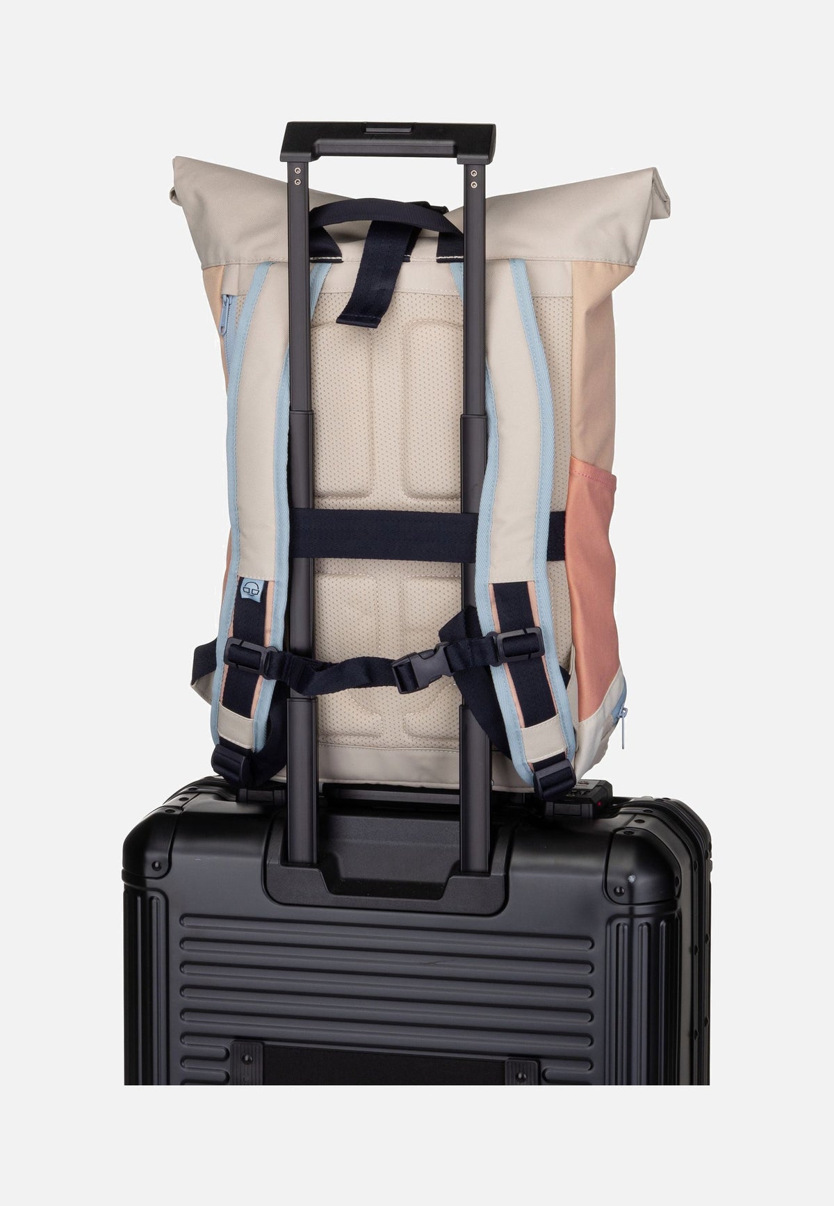 Johnny Urban Allen Medium Sand-Rosa Sac à dos à enroulement