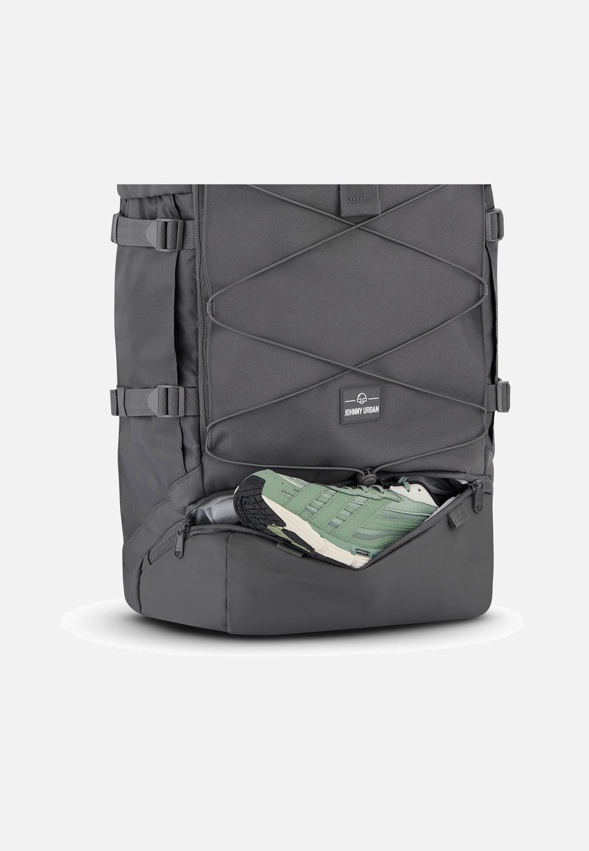 Johnny Urban Allen XL Travel Dunkelgrau Zaino arrotolabile