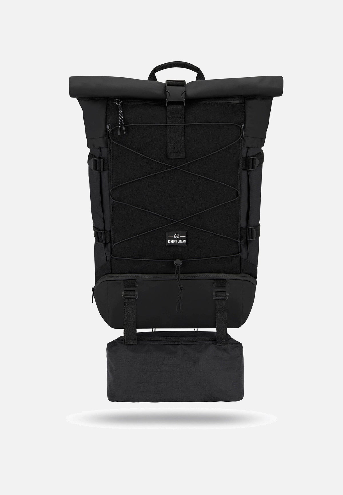 Johnny Urban Allen XL Travel Schwarz Zaino arrotolabile