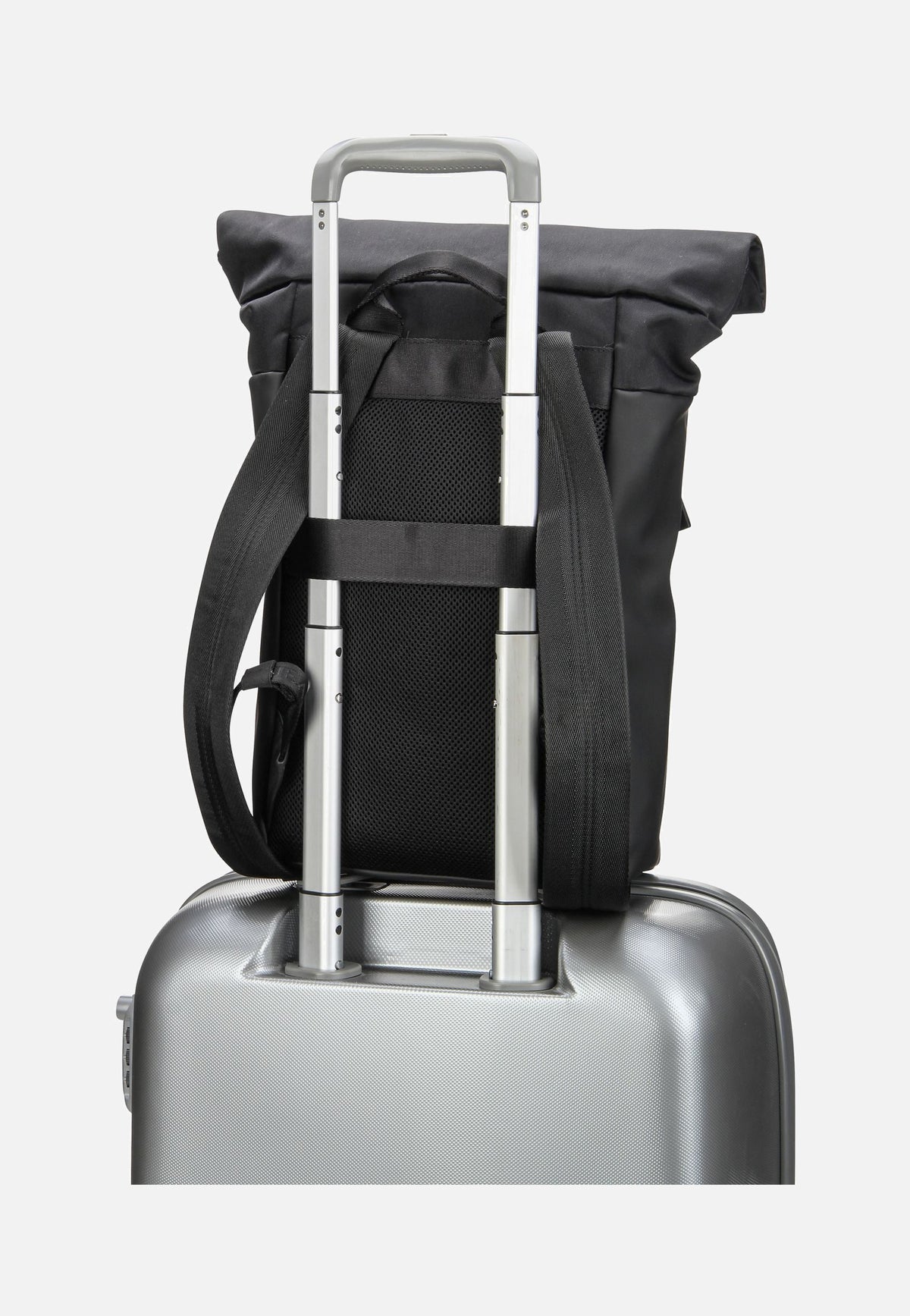 Joop Atessa Tino SVZ Black Rolltop Backpack