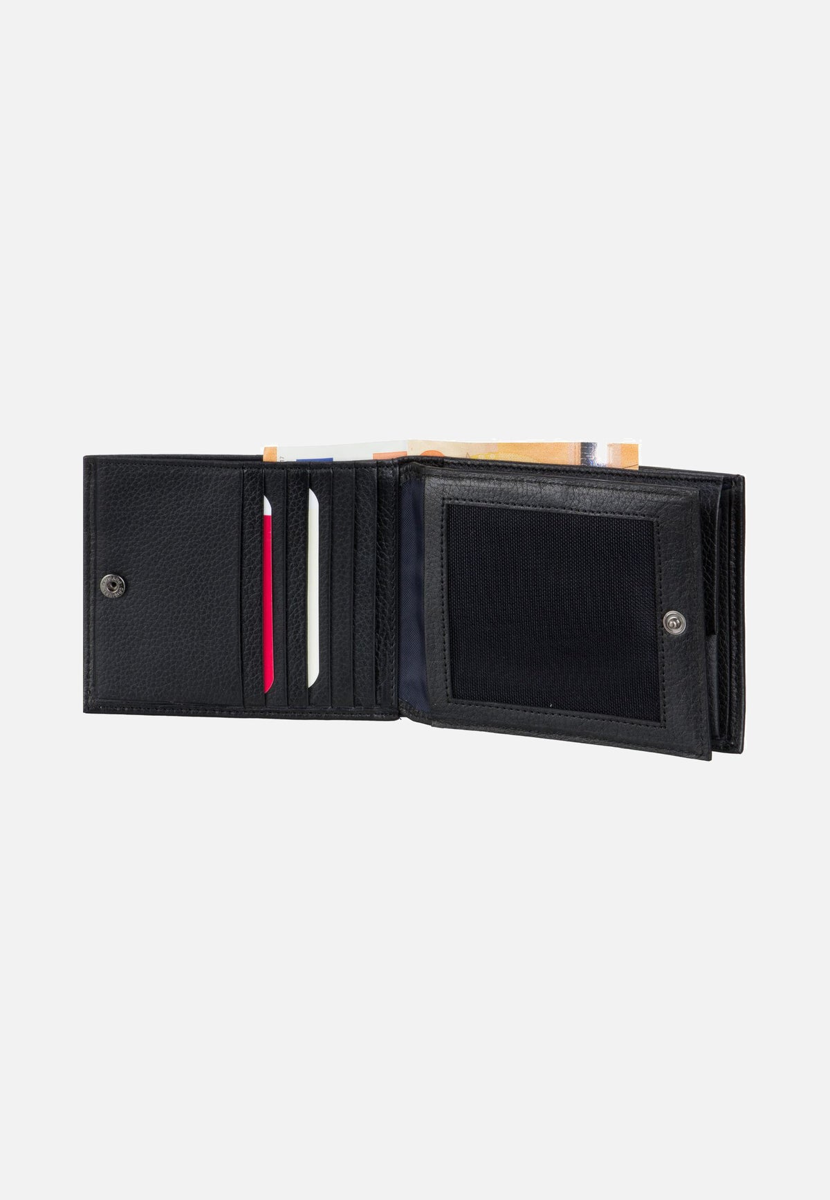 Joop Cardona Minos BillFold H14 Black Wallet