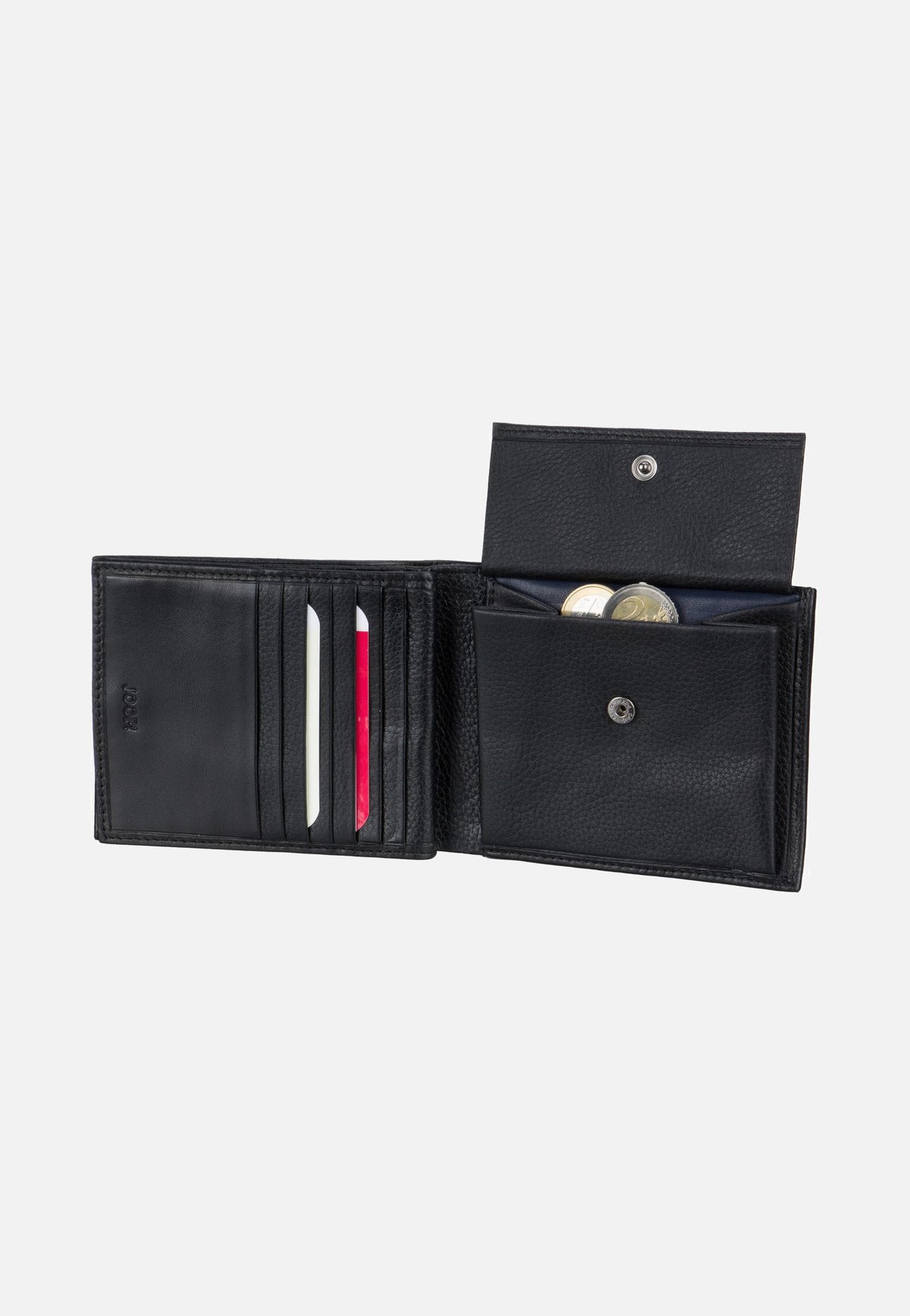 Joop Cardona Minos BillFold H14 Black Wallet