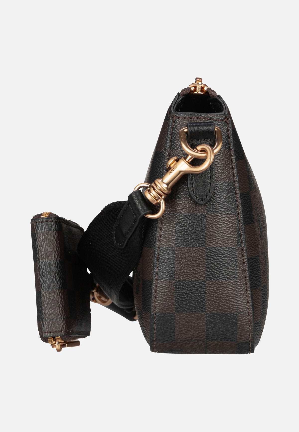 Joop Cortina Piazza Jasmina SHZ Seal Brown Crossbody Bag