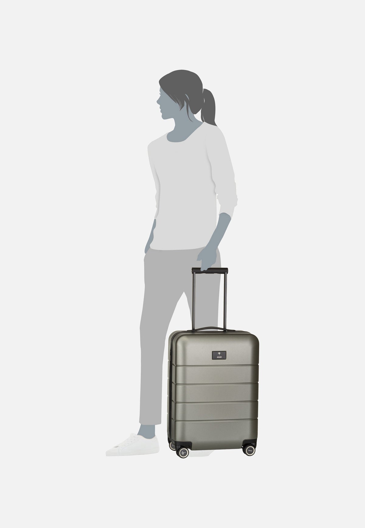 Joop Volare 1.0 C55 SVZ 4W Khaki Suitcase