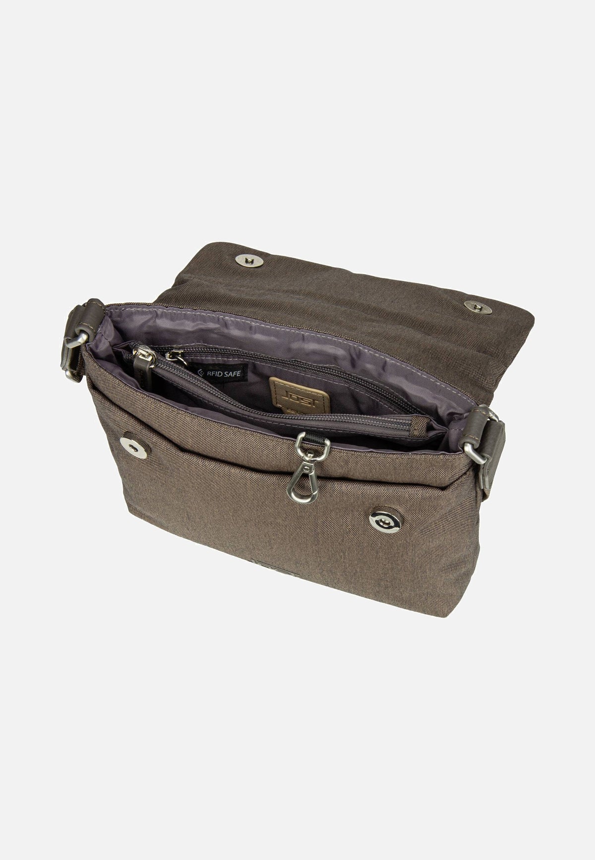 Jost Bergen 1602 Taupe Schoudertas