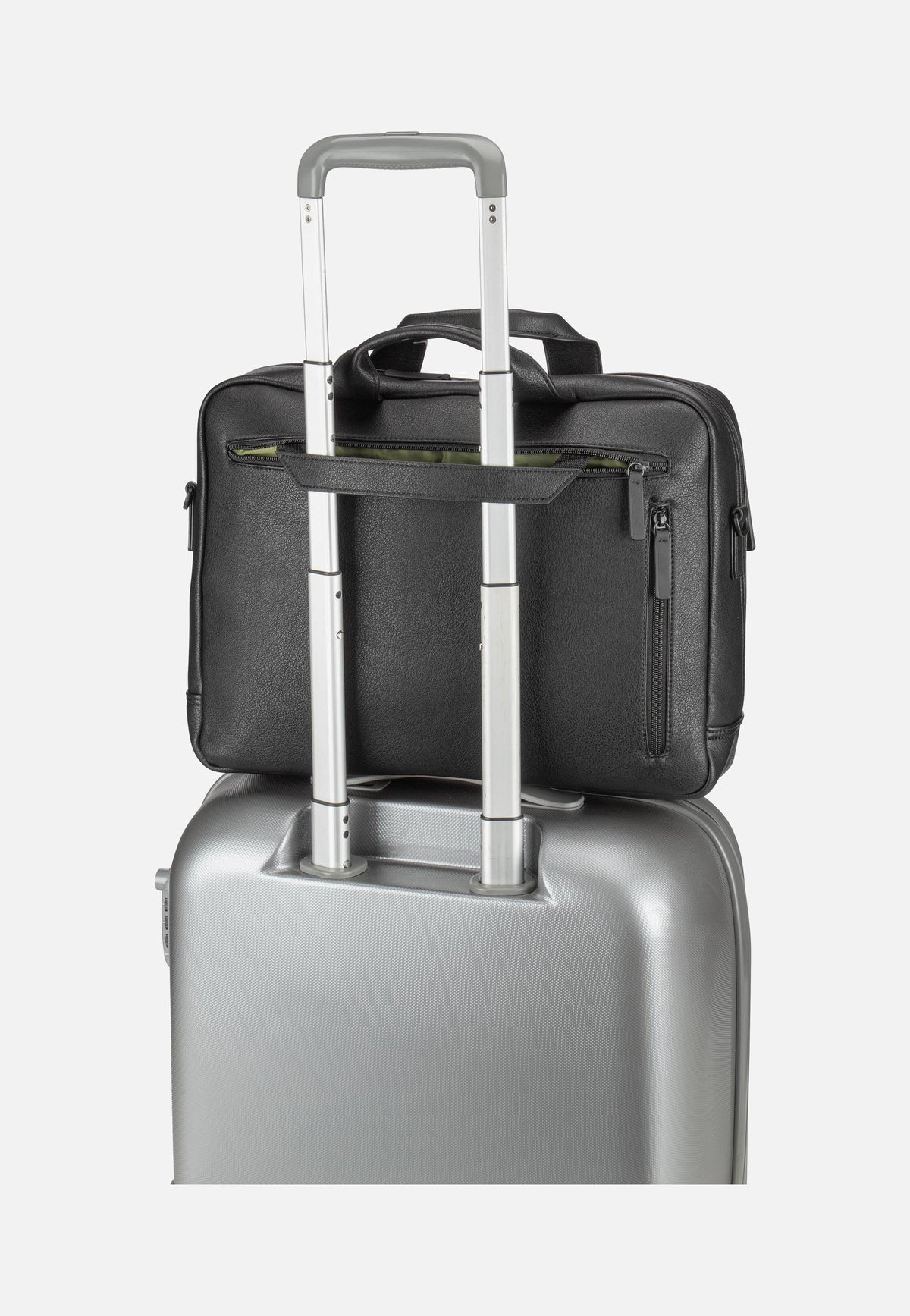 Jost Riga Business Bag 1 Comp Black Briefcase