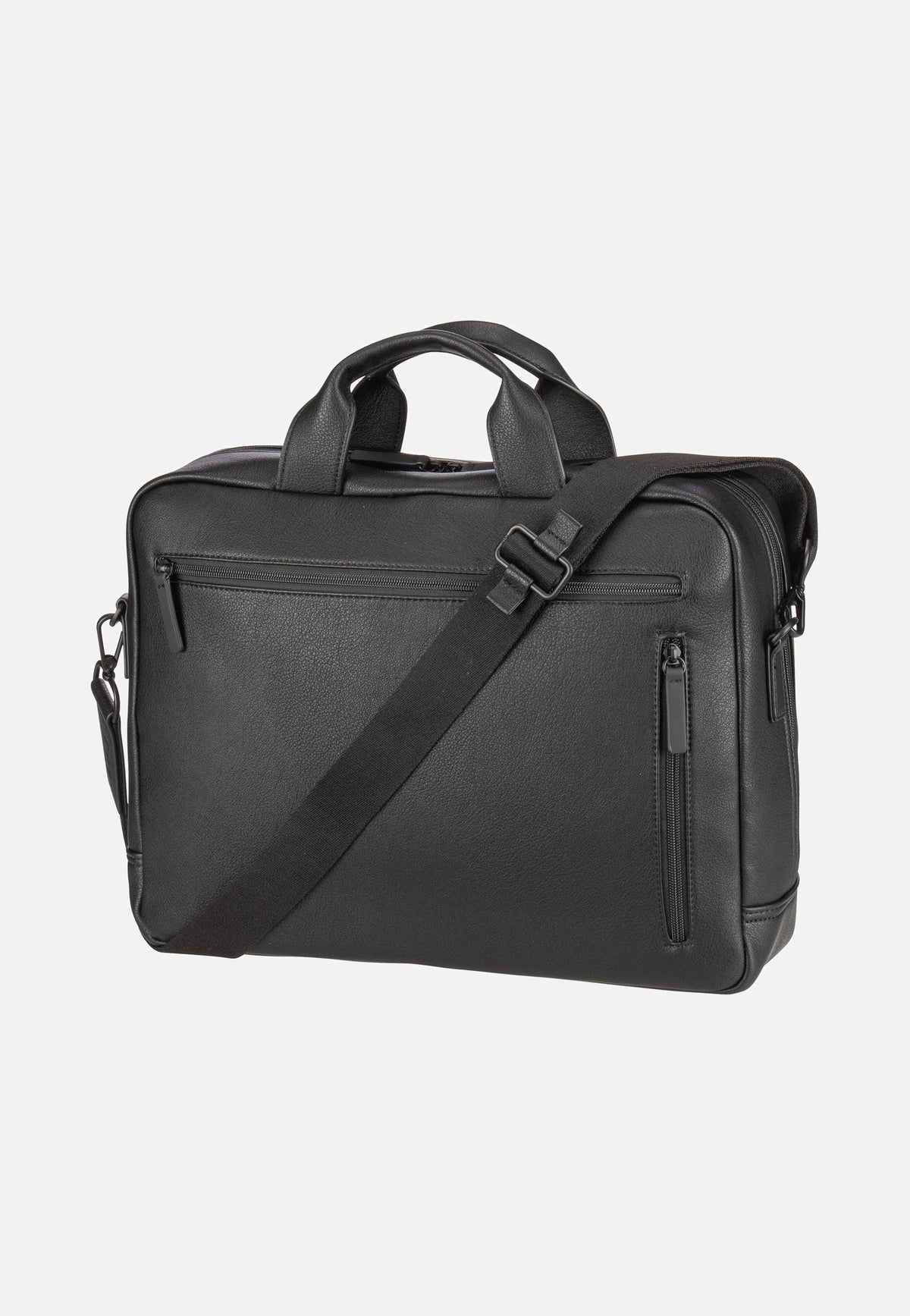 Jost Riga Business Bag 1 Comp Black Briefcase