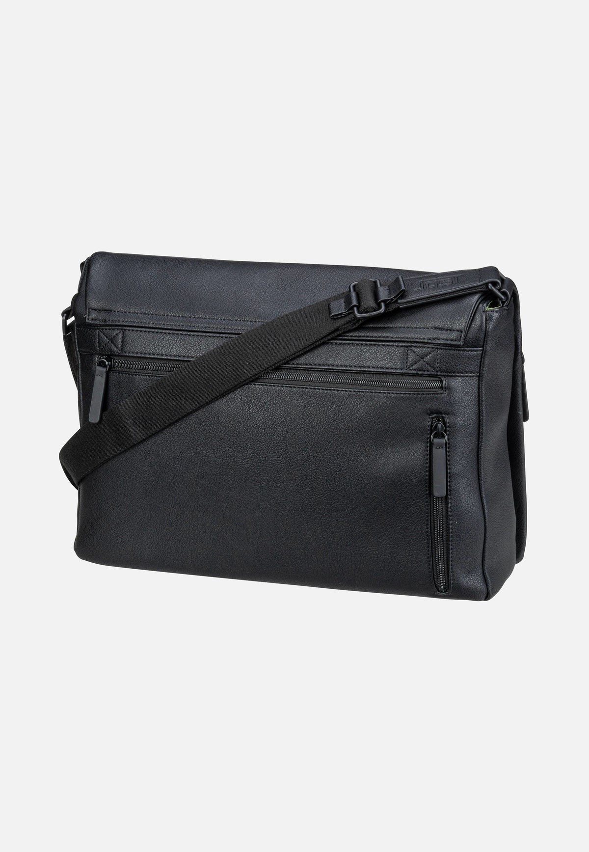 Jost Riga Flap L Black Messenger Bag
