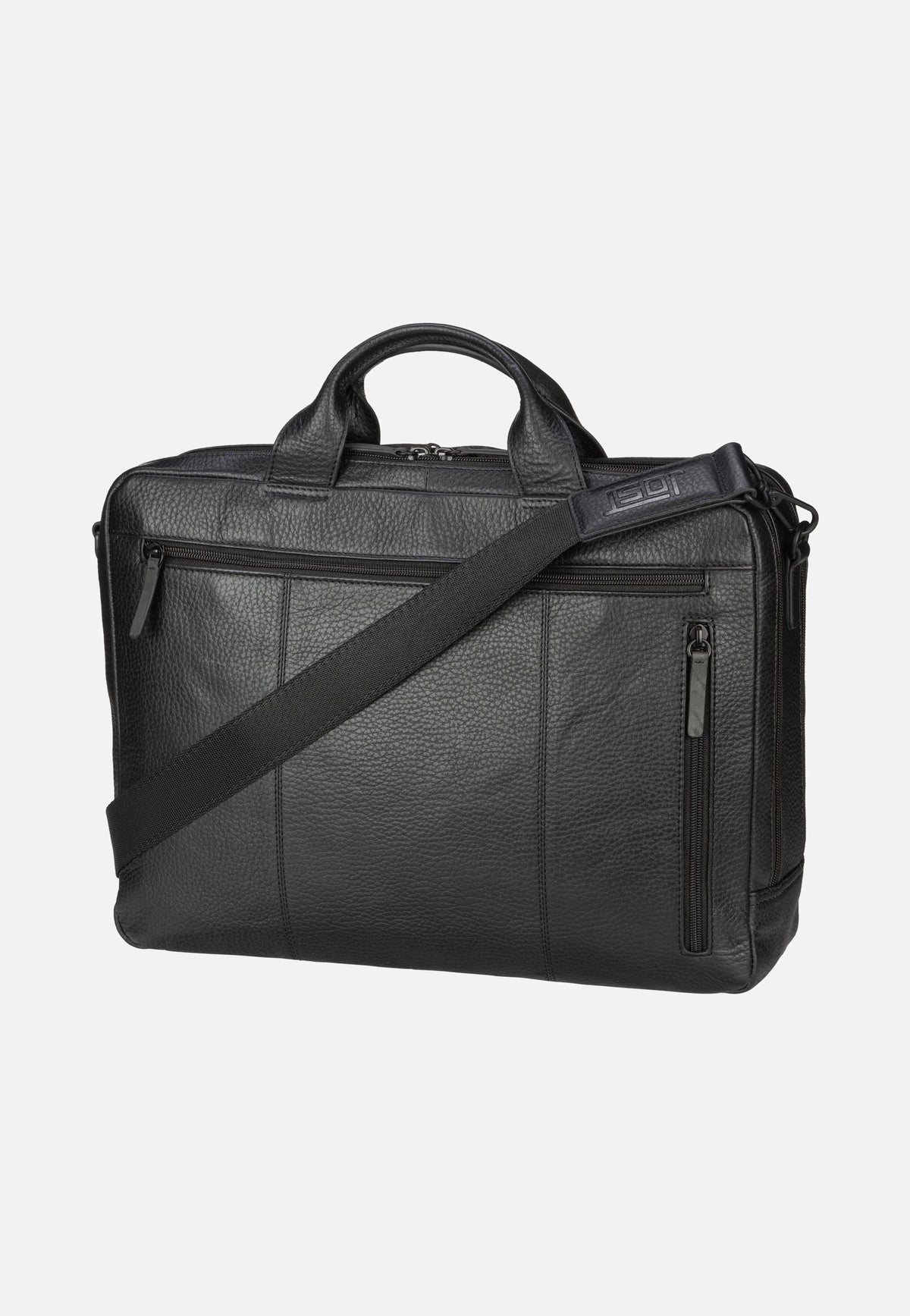 Jost Stockholm Business Bag L 2 Comp Black Aktentas