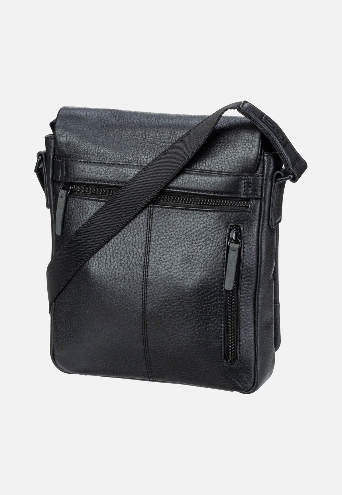 Jost Stockholm Flap S Black Crossbody Bag