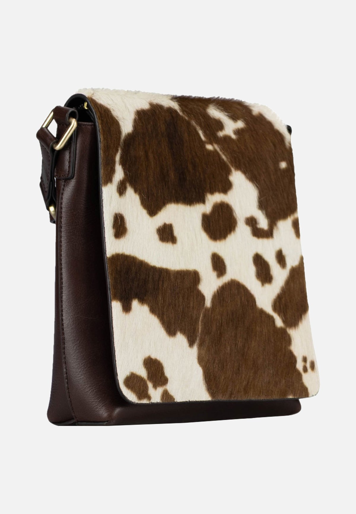 Jost Furry Cow Shoulder Bag S 3124 Brown Sac à bandoulière