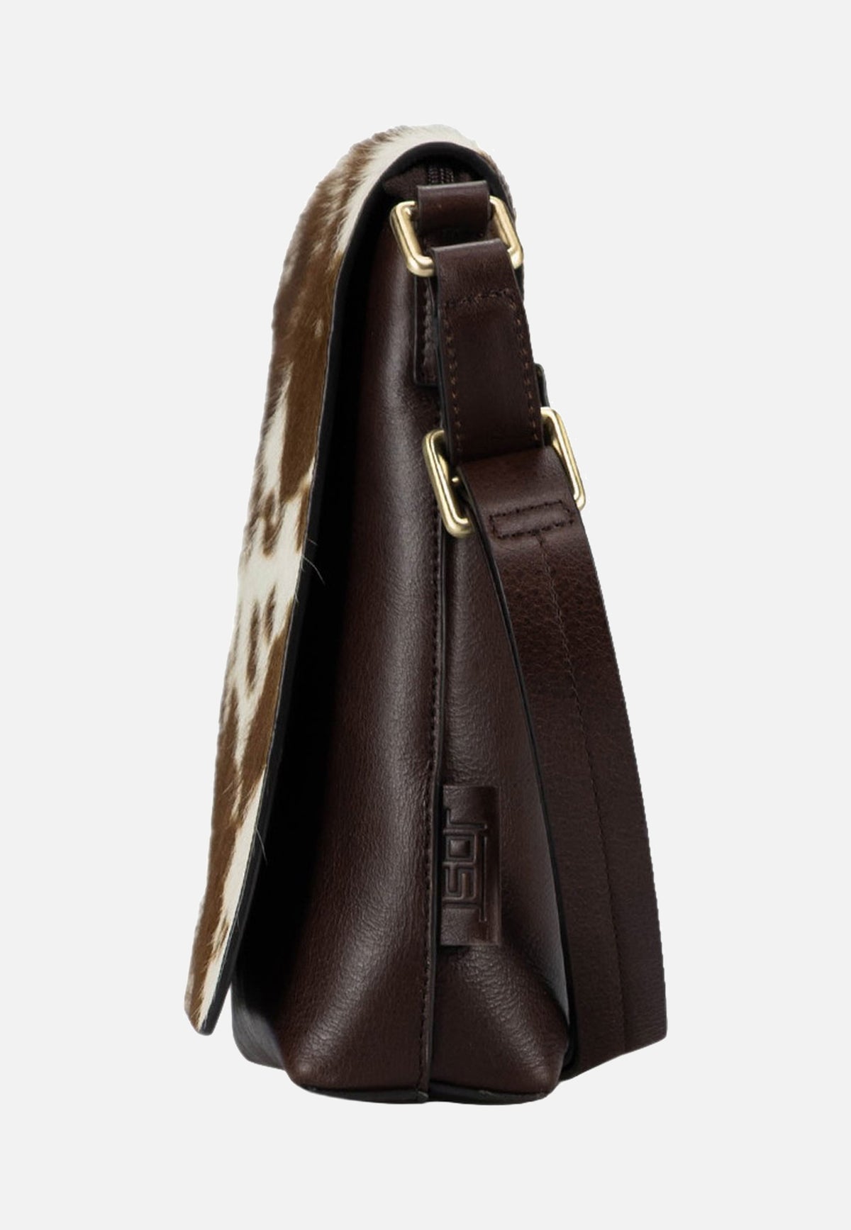 Jost Furry Cow Shoulder Bag S 3124 Brown Sac à bandoulière
