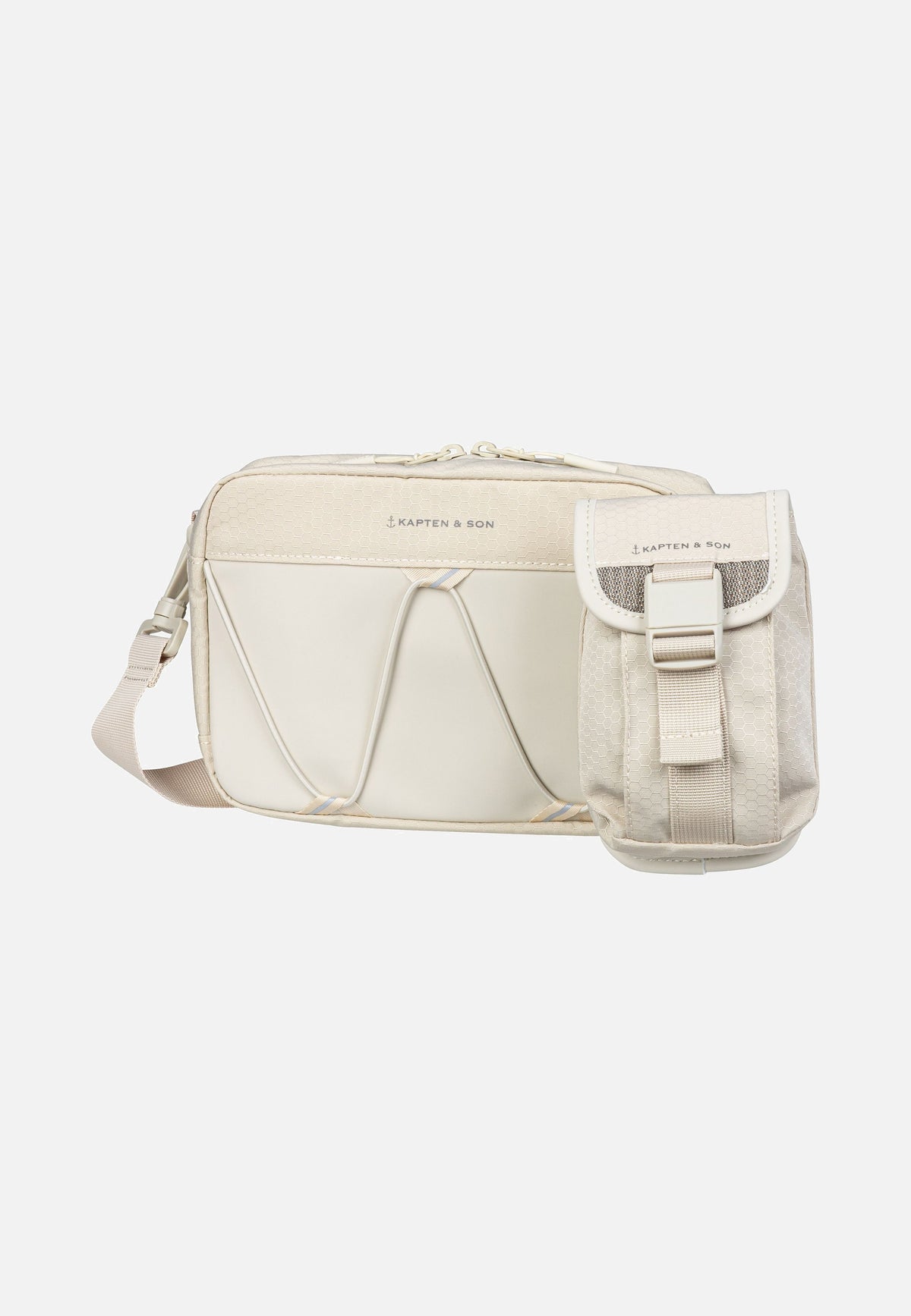 Kapten & Son Banff Chestbag Sandstone Crossbody Bag