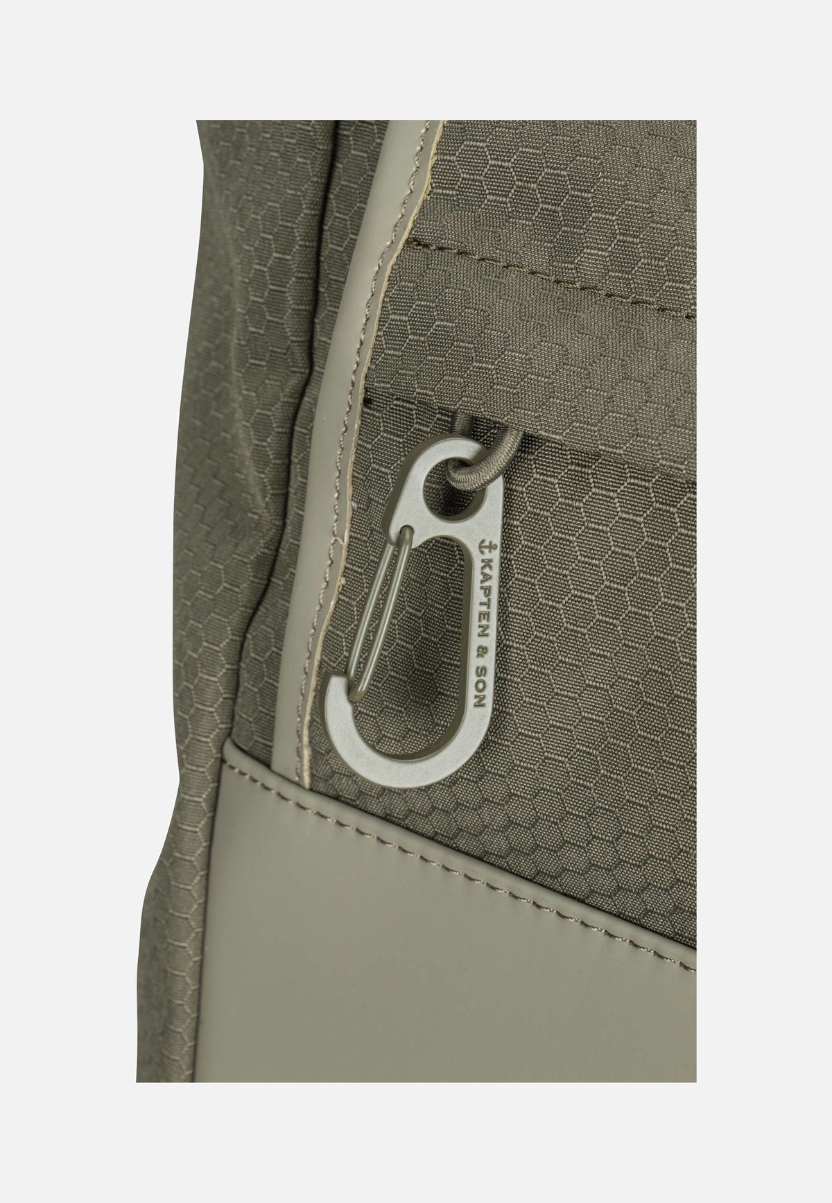 Kapten & Son Banff Forest Green Rolltop Backpack