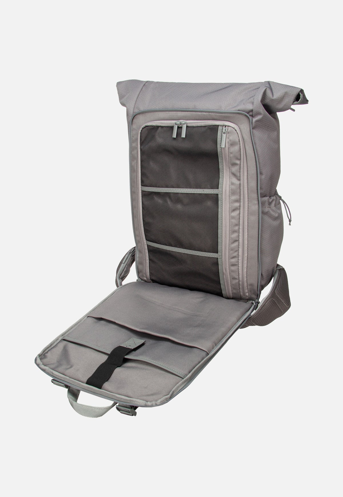 Kapten & Son Banff Stone Grey Rolltop Backpack