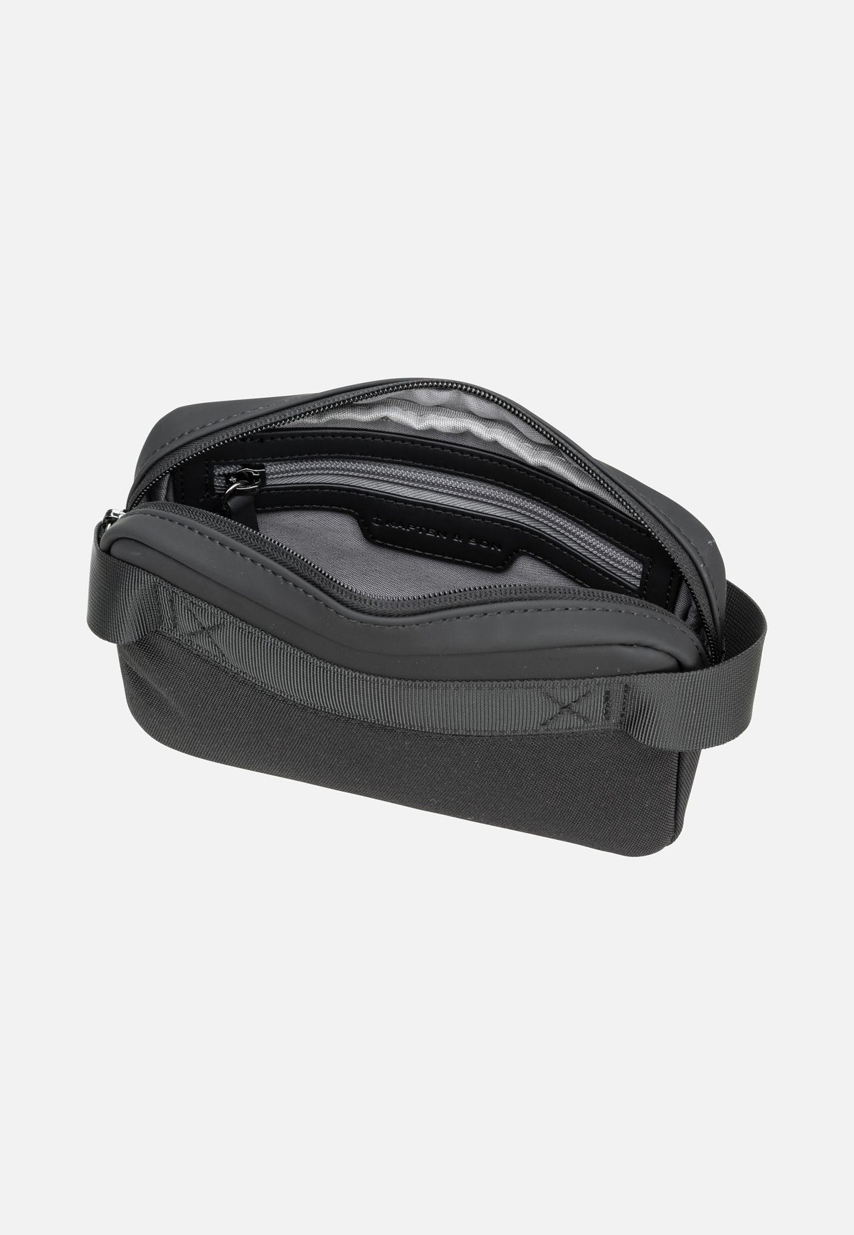 Kapten & Son Bergen CB All Black Fanny Pack