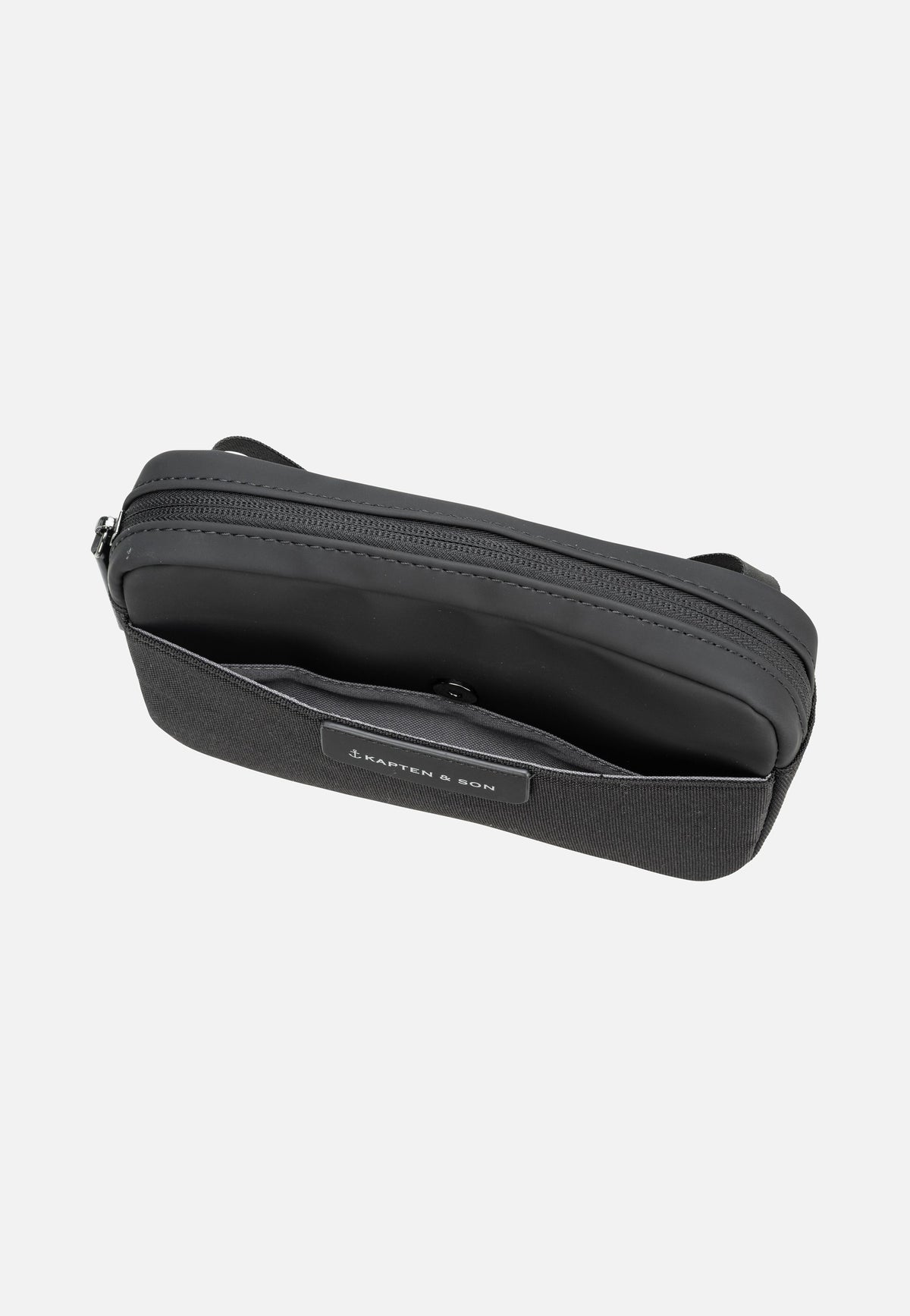 Kapten & Son Bergen CB All Black Fanny Pack