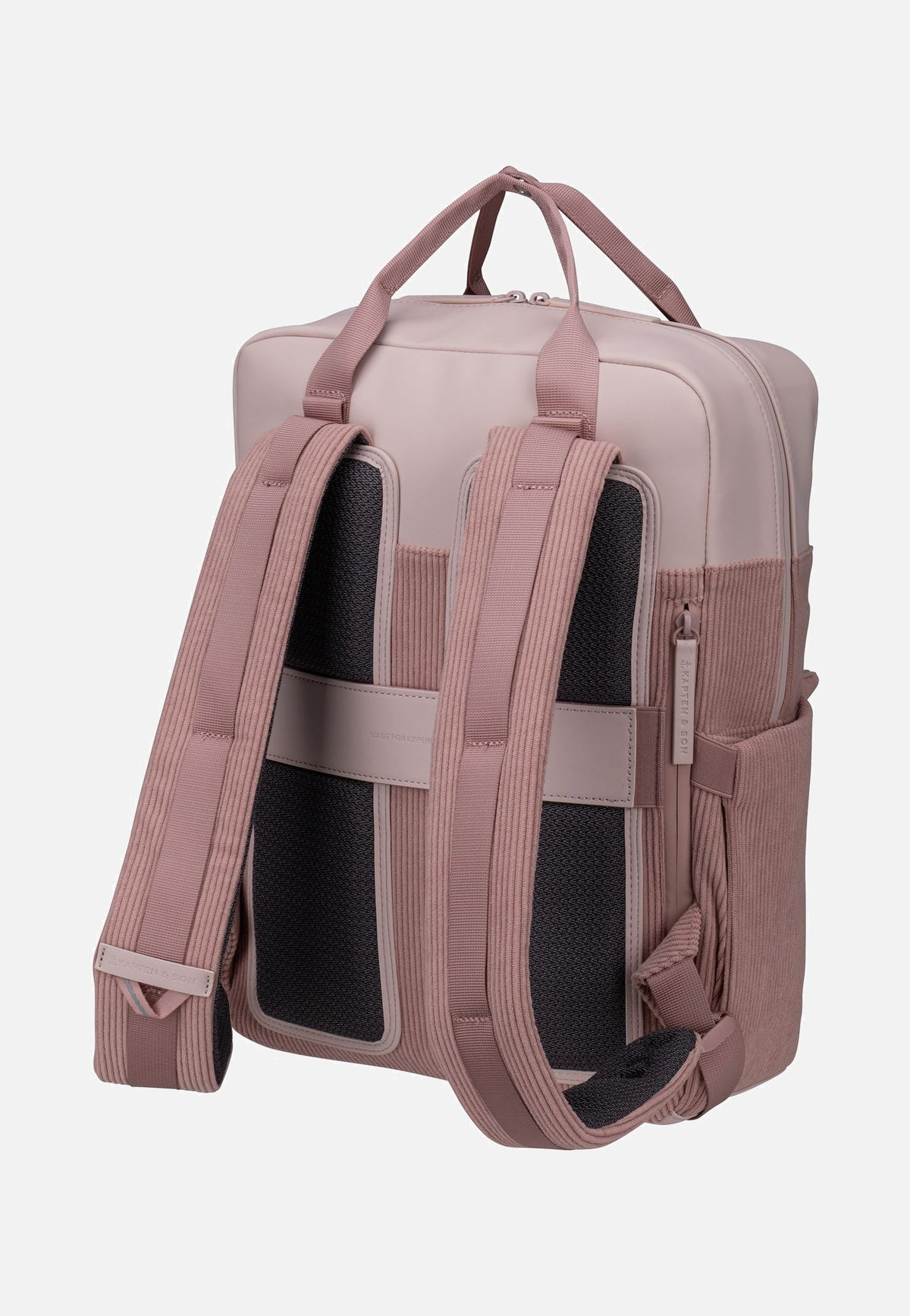 Kapten & Son Bergen Pro Cord Rose Clay Backpack