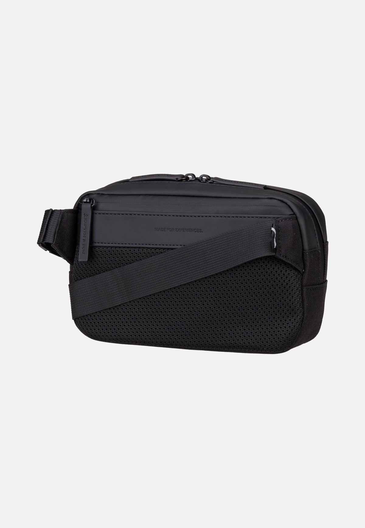 Kapten & Son Bergen Pro Crossbody All Black Crossbody Bag